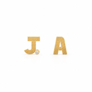 Retro Fluted Earring