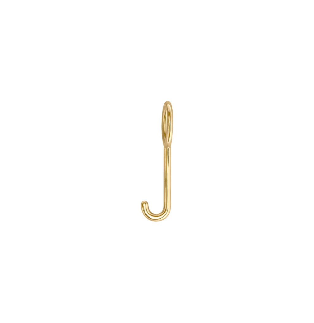 Elongated Letter Charm