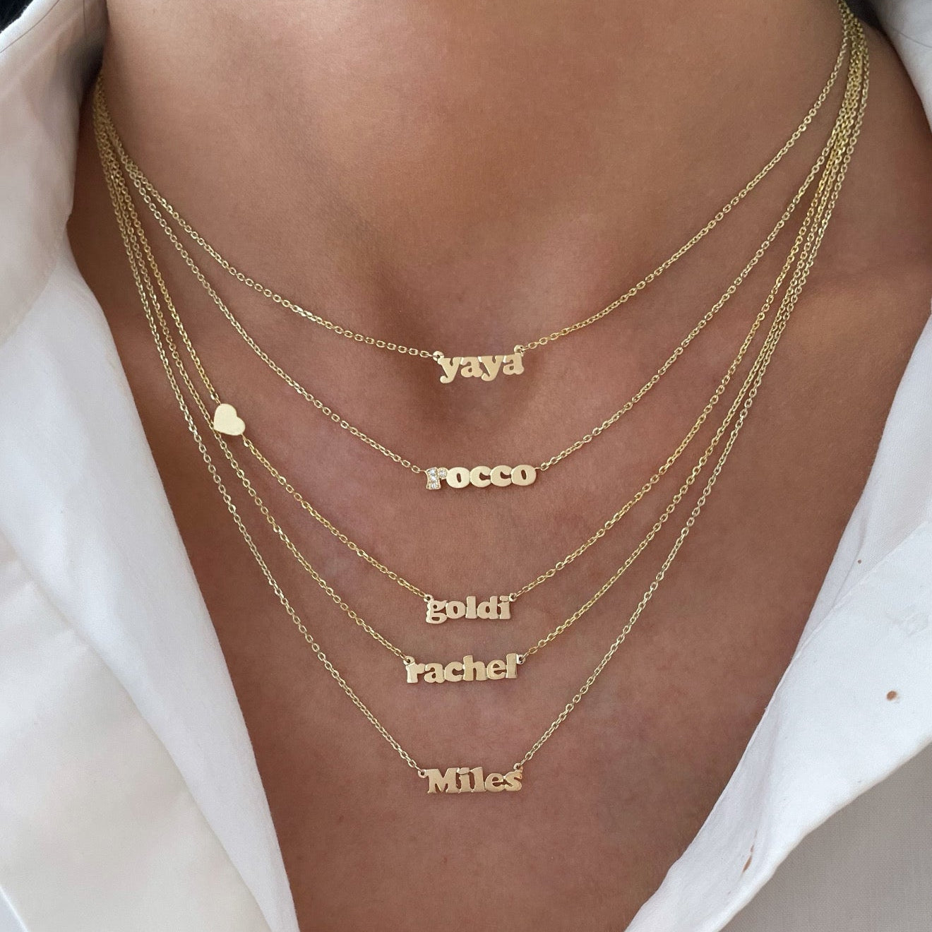 Mini Me - 14K Yellow Gold