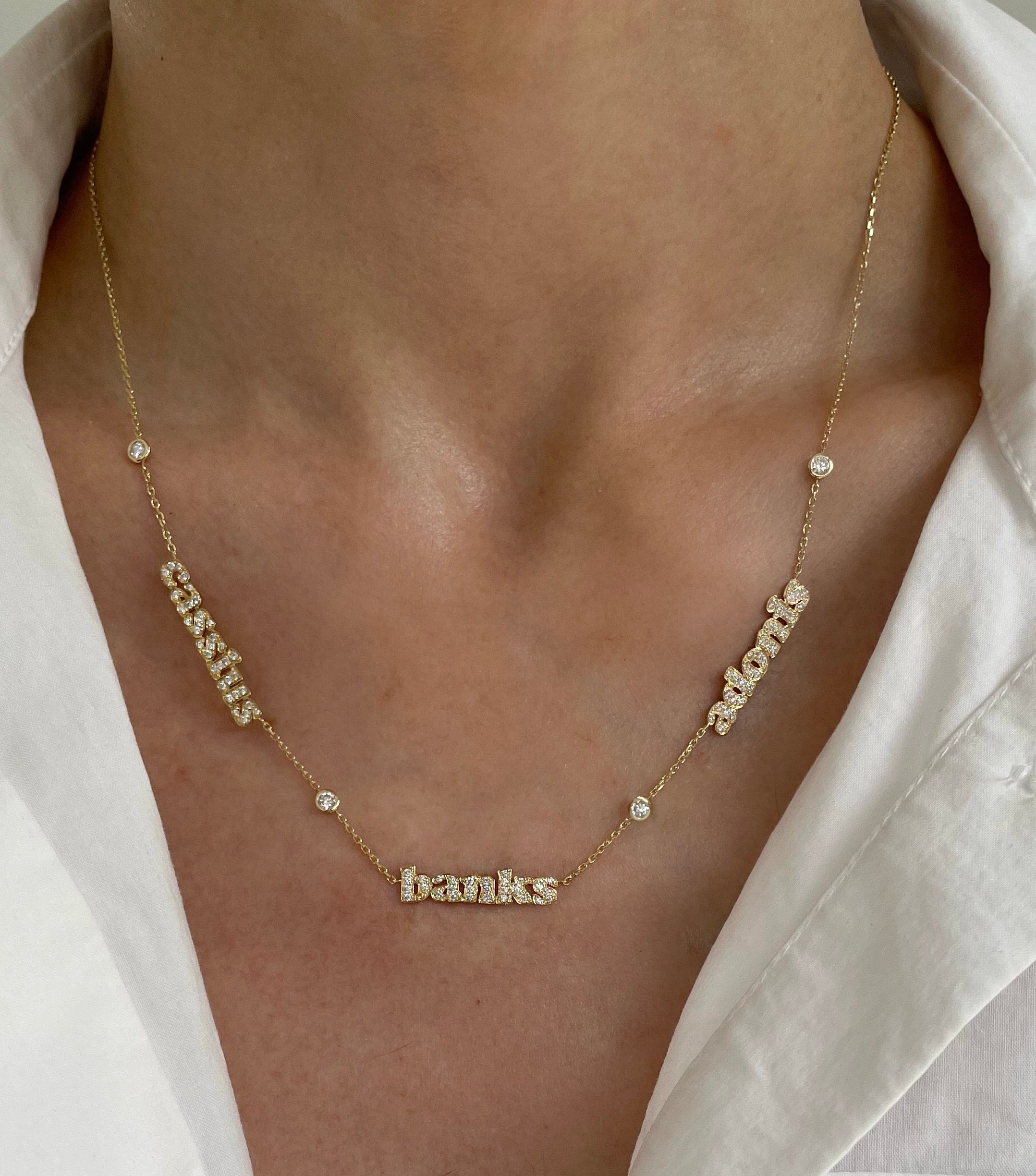 Diamond Mini Me Multi Name