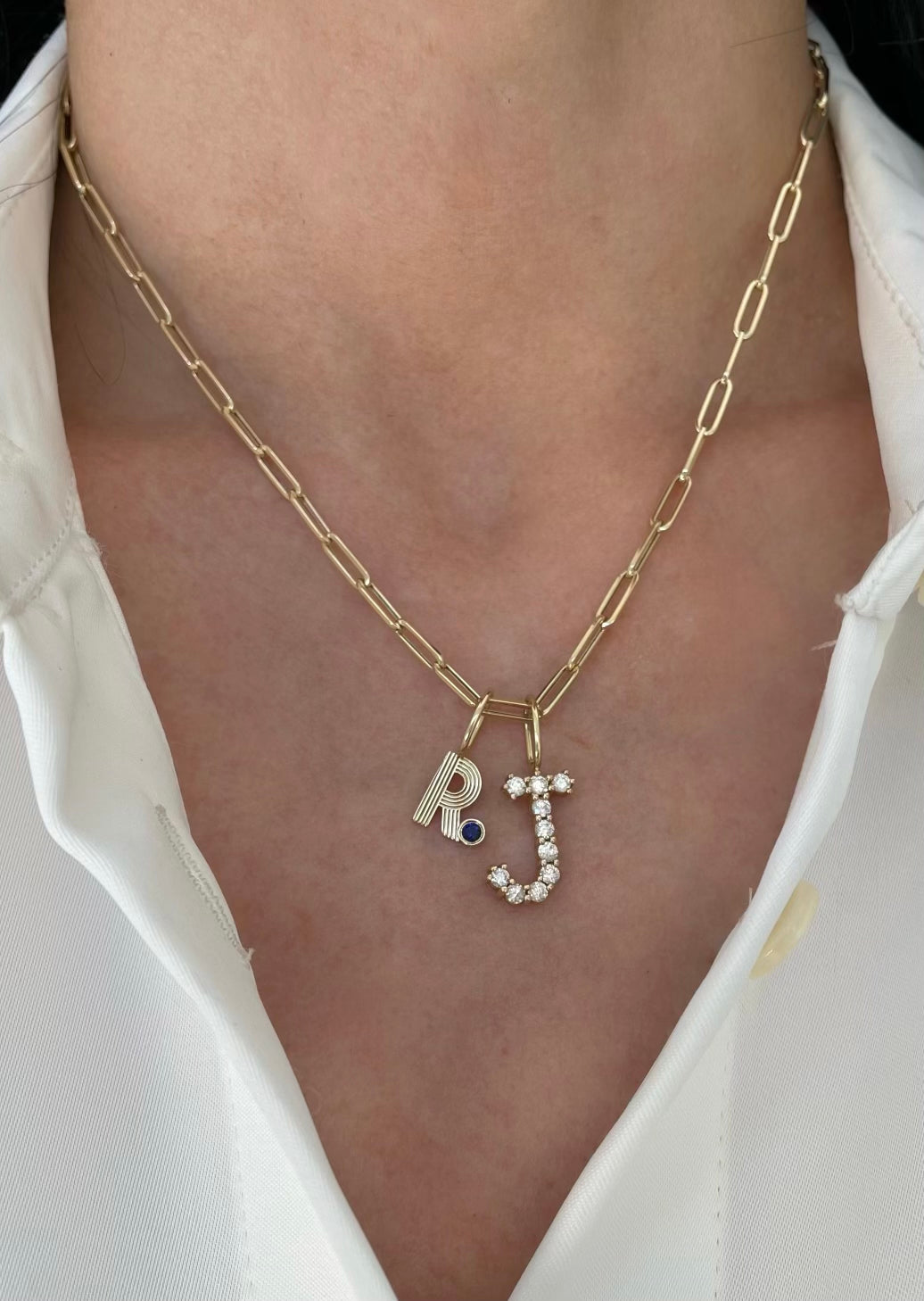 Large Diamond Initial Charm