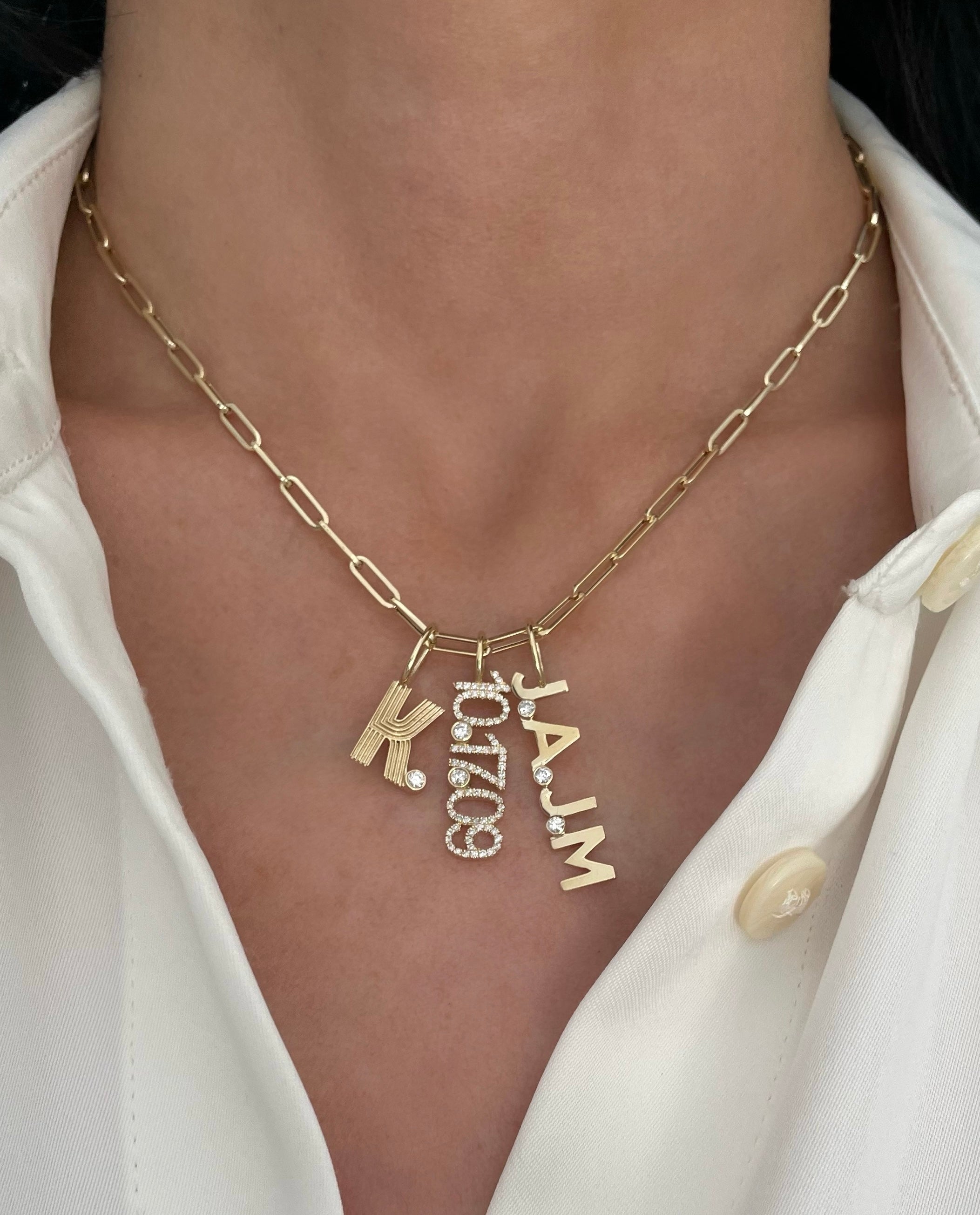 All Diamond Date Charm