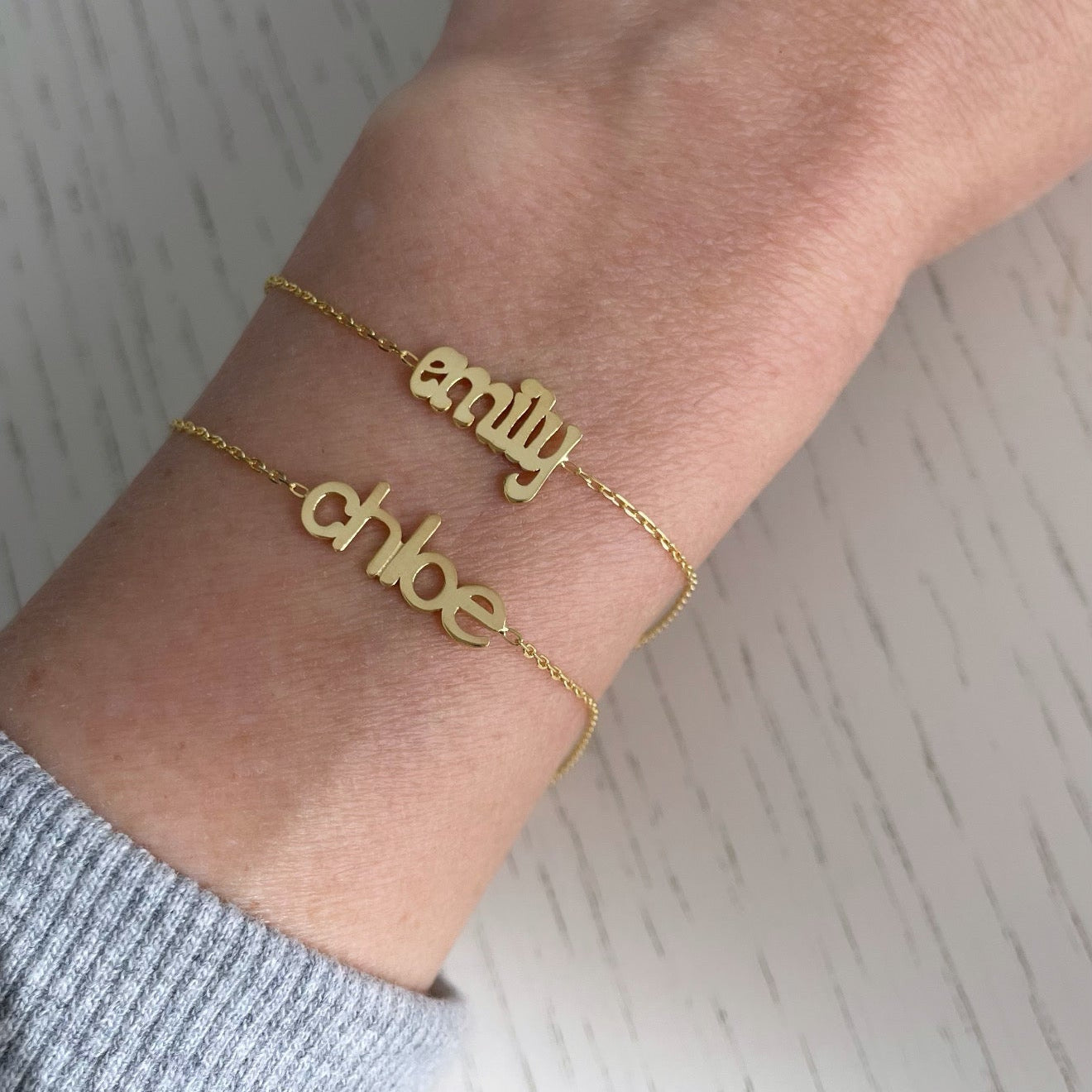 Groovy Name Bracelet