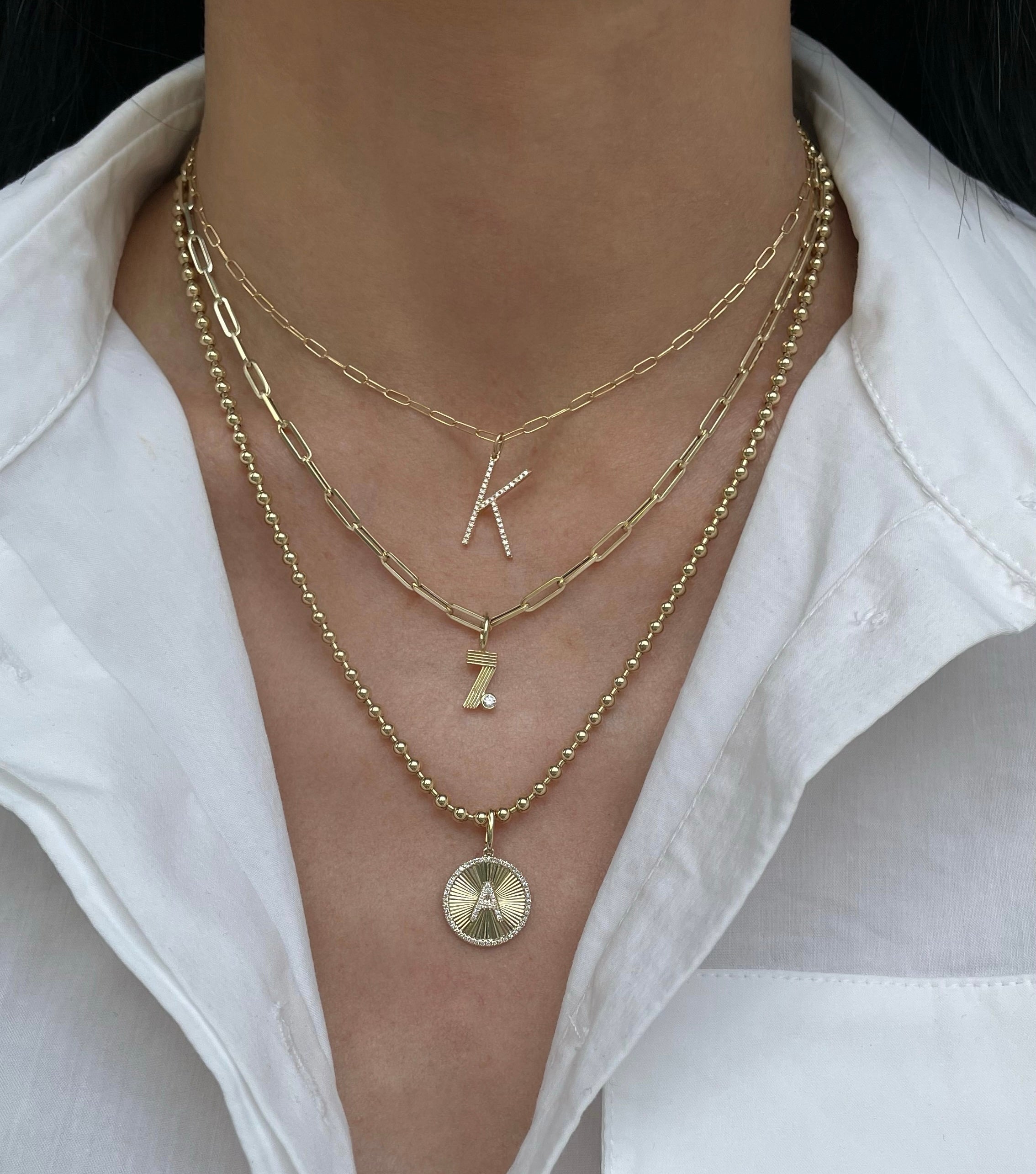 Large Ball Chain - 14K