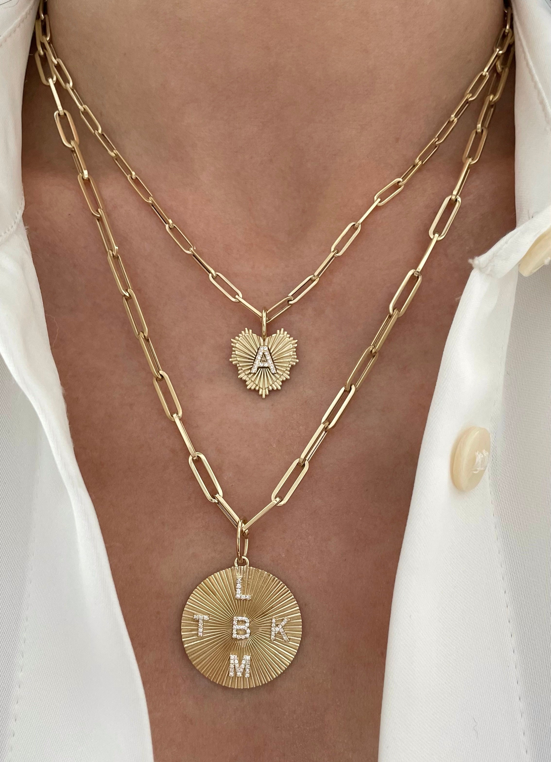 Large Medallion Charm