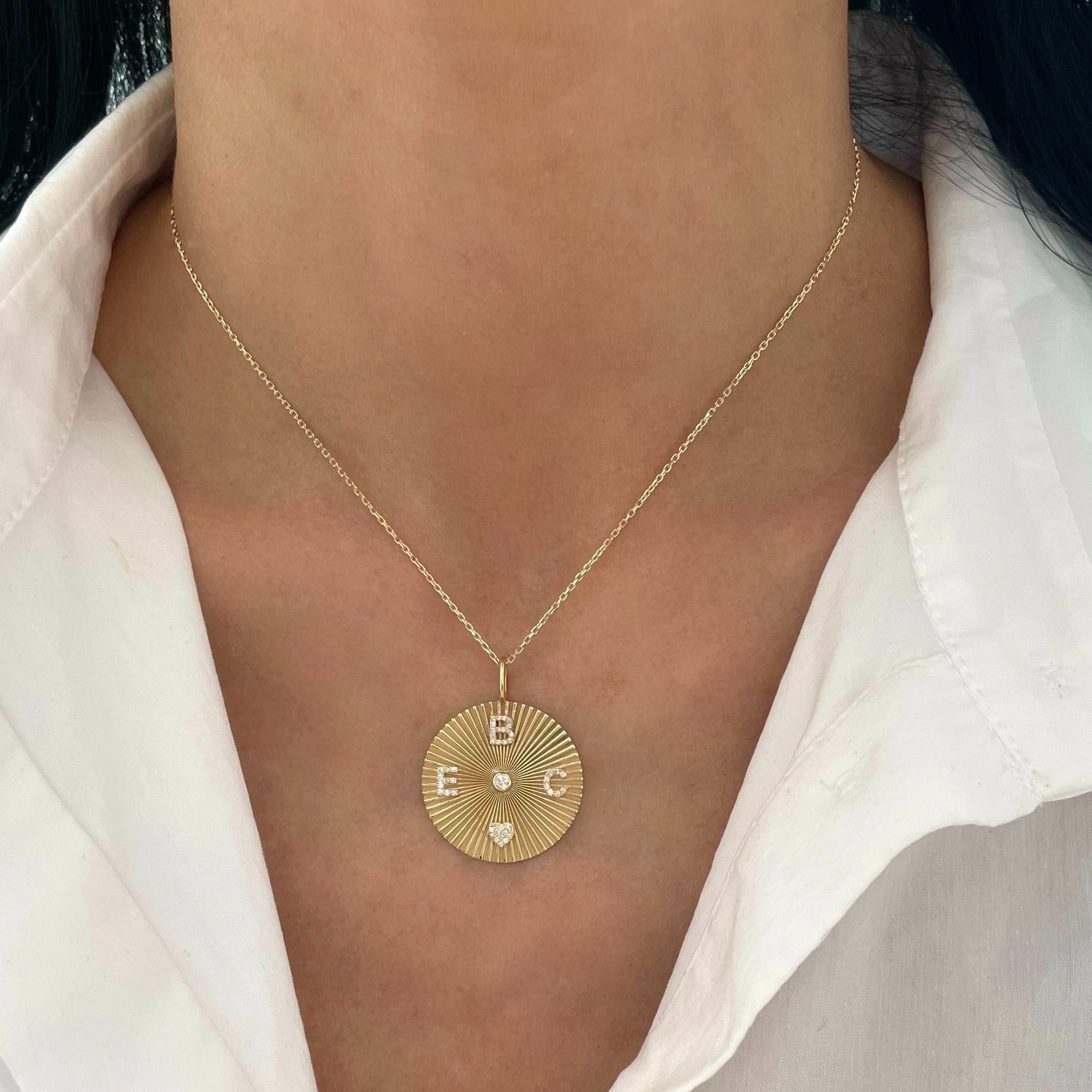 Large Medallion Charm