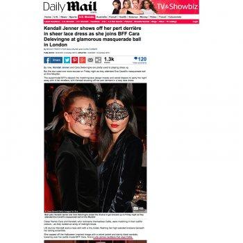 Kendall Jenner and Cara Delevingne wearing our 