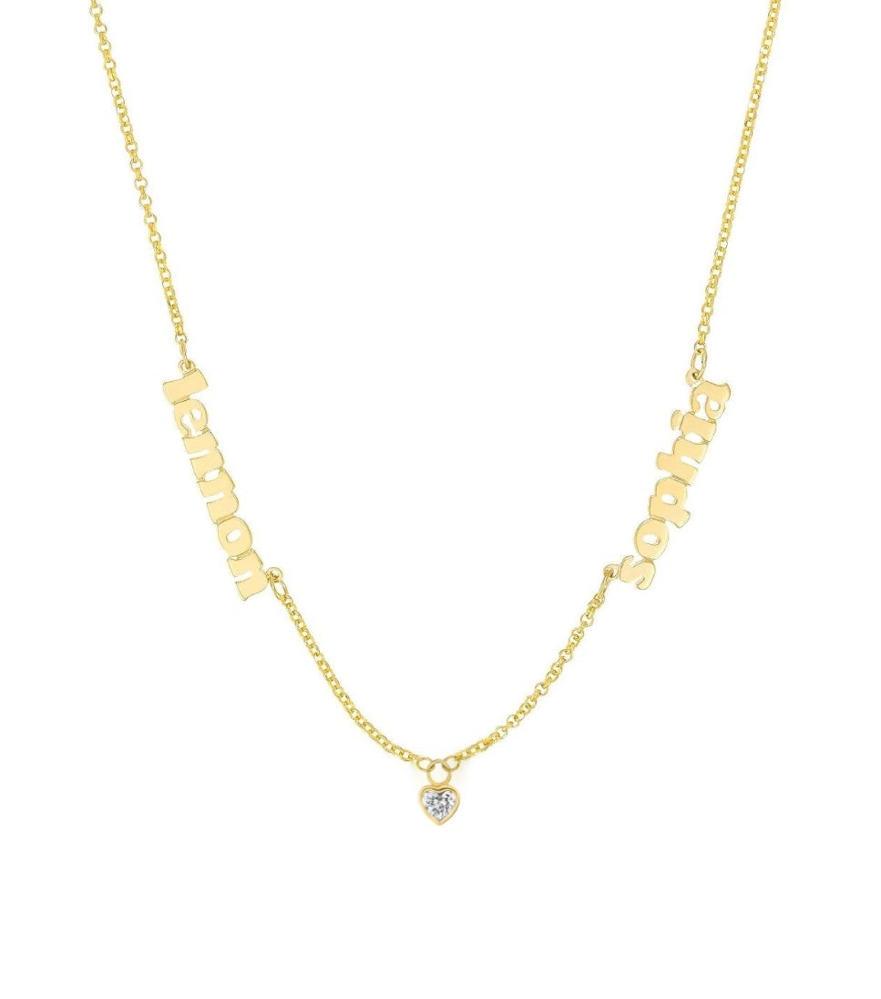 Mini Me with Dangling Diamond Stone