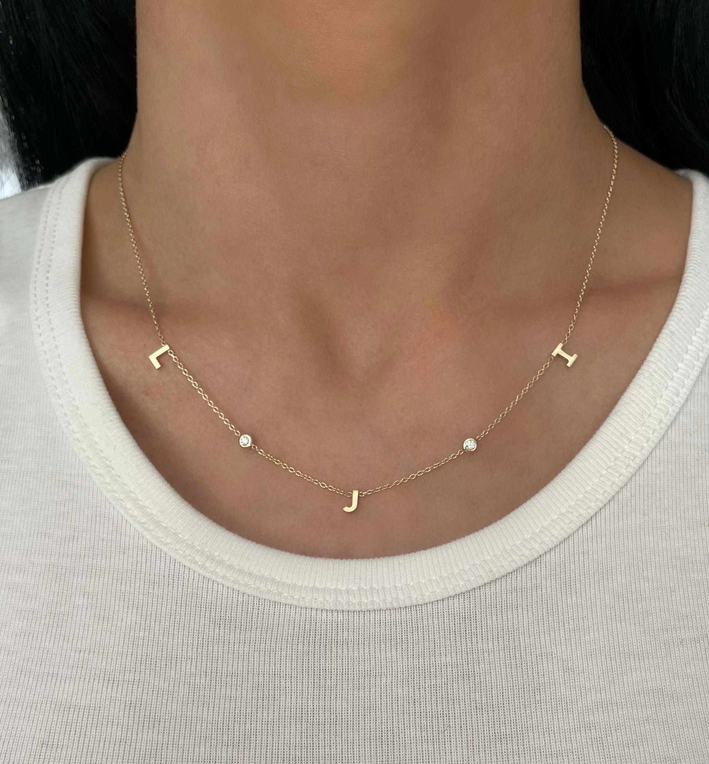 Mini Spaced Out Letters