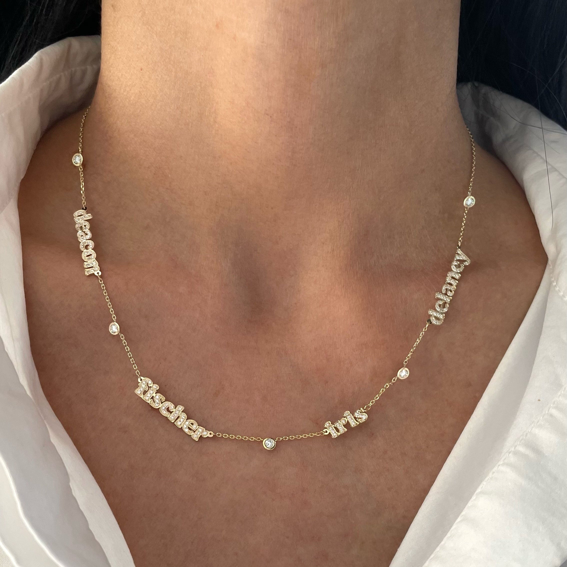 Diamond Mini Me Multi Name