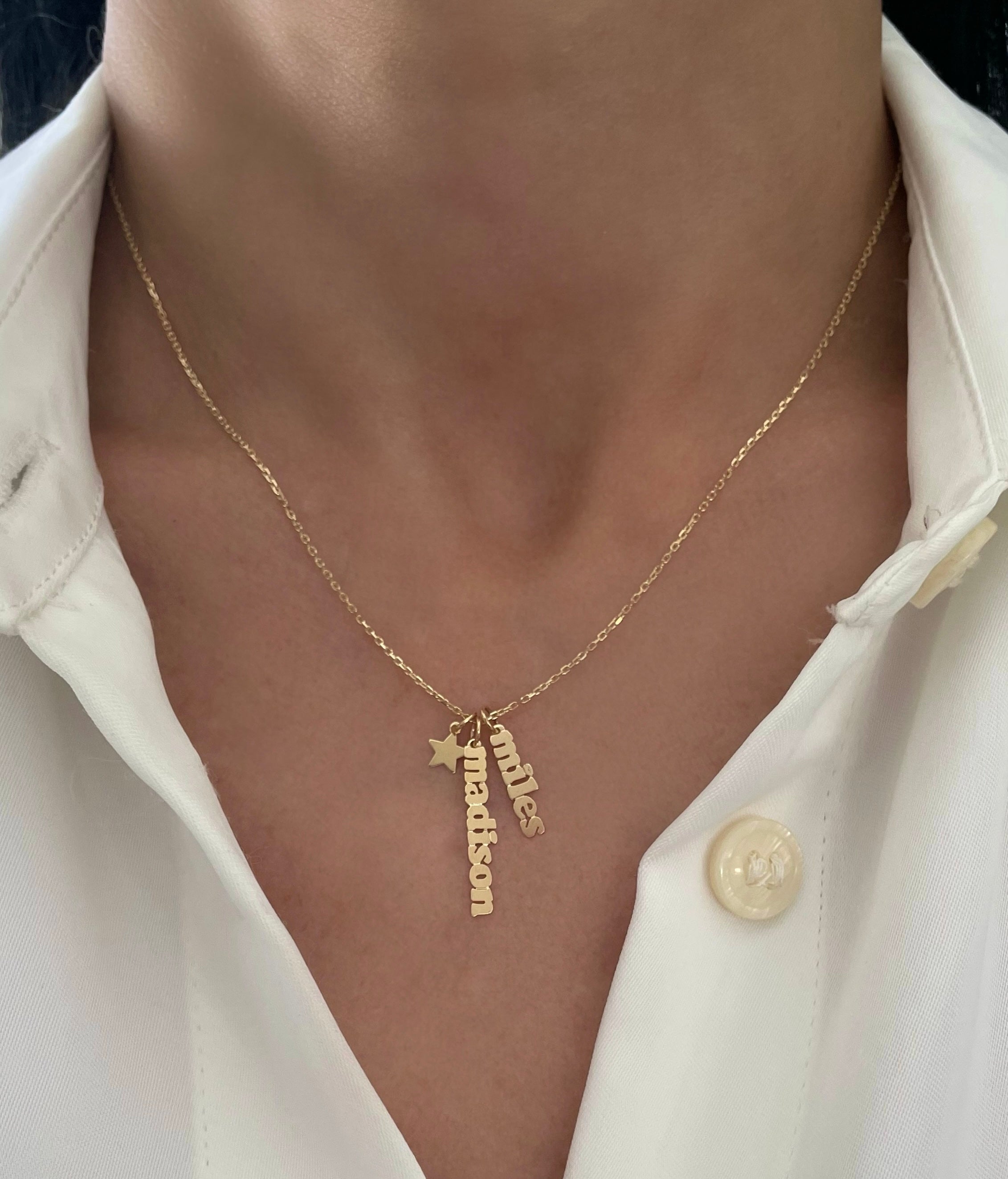 Mini Me Tags - Heart or Star Charm