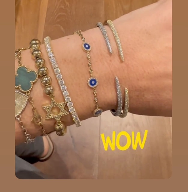 Multi Evil Eye Bracelet