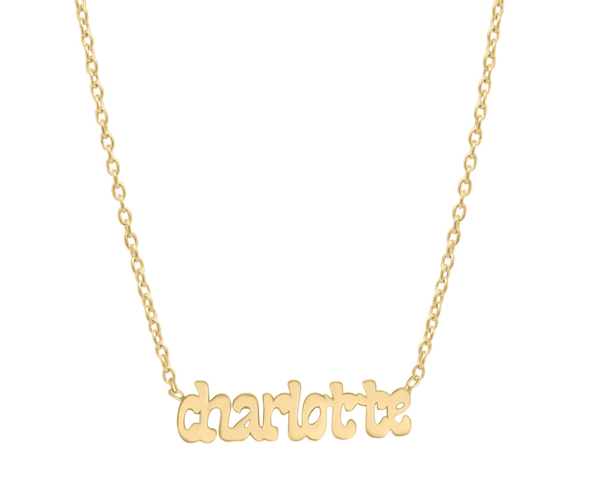 Groovy Name Necklace