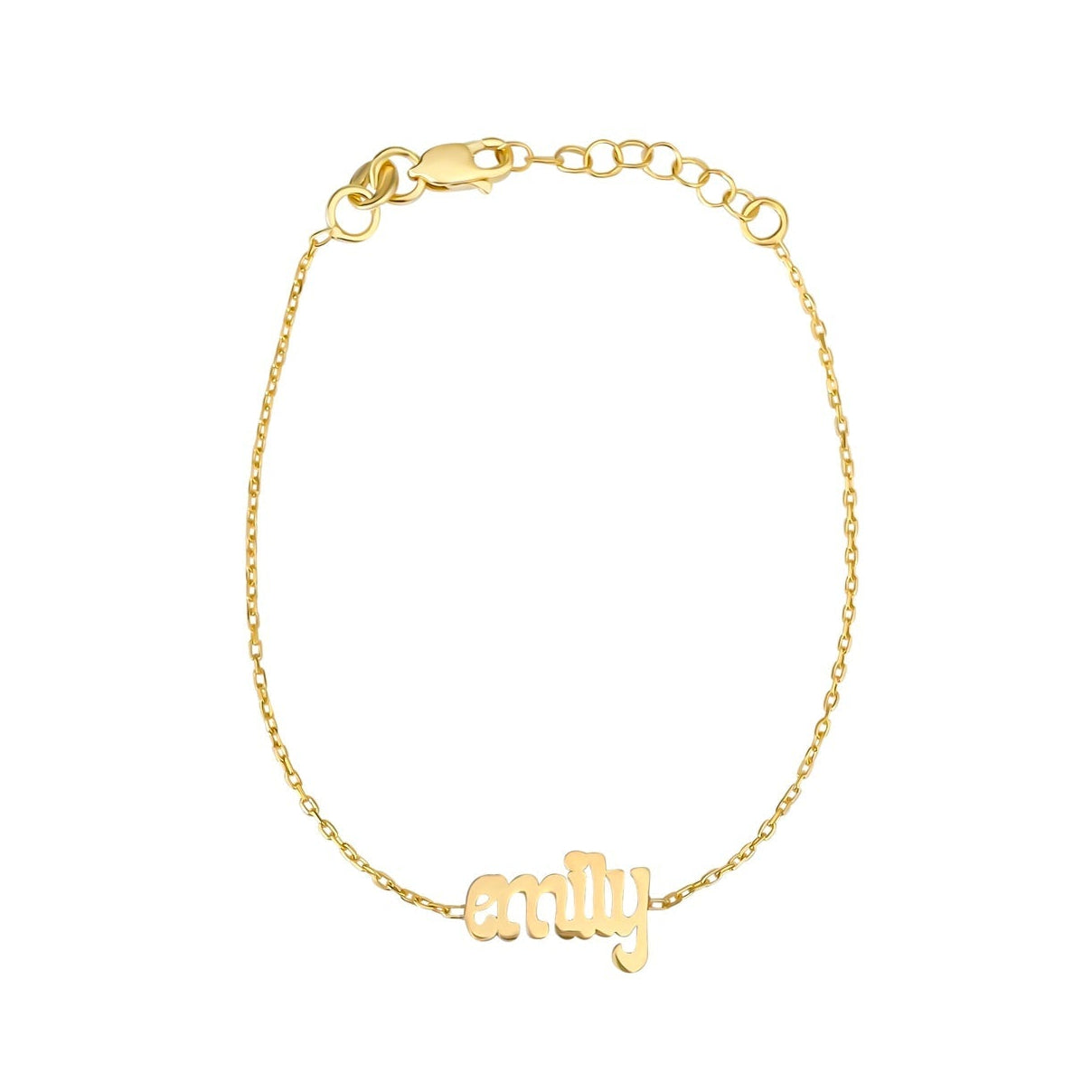 Groovy Name Bracelet