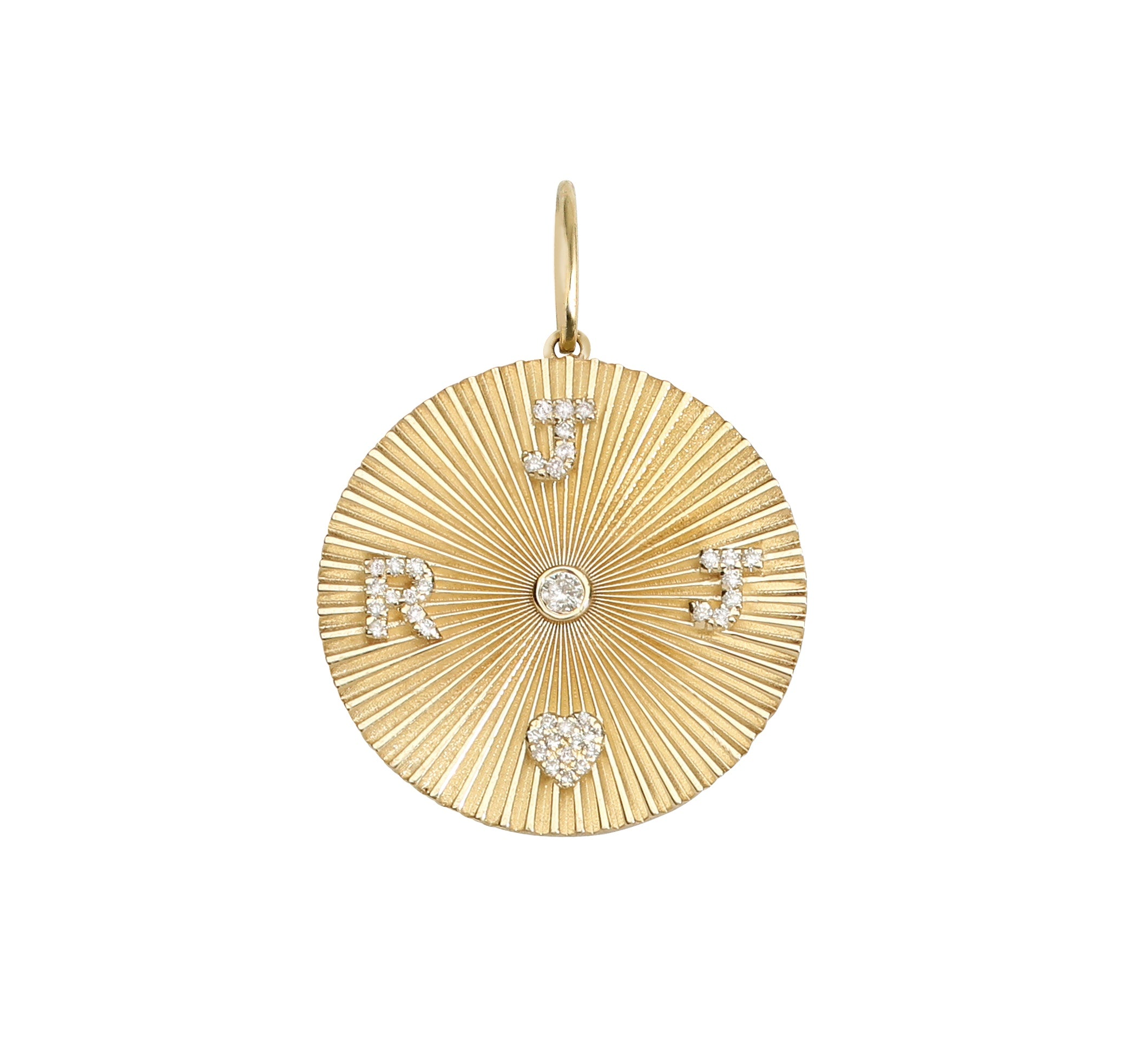 Large Medallion Charm