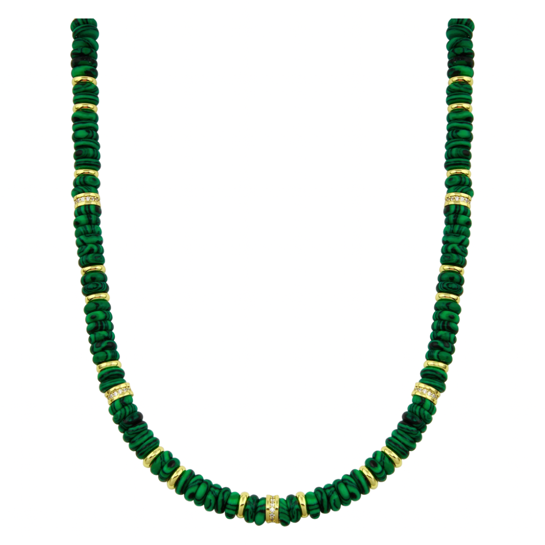 Malachite Stone Necklace