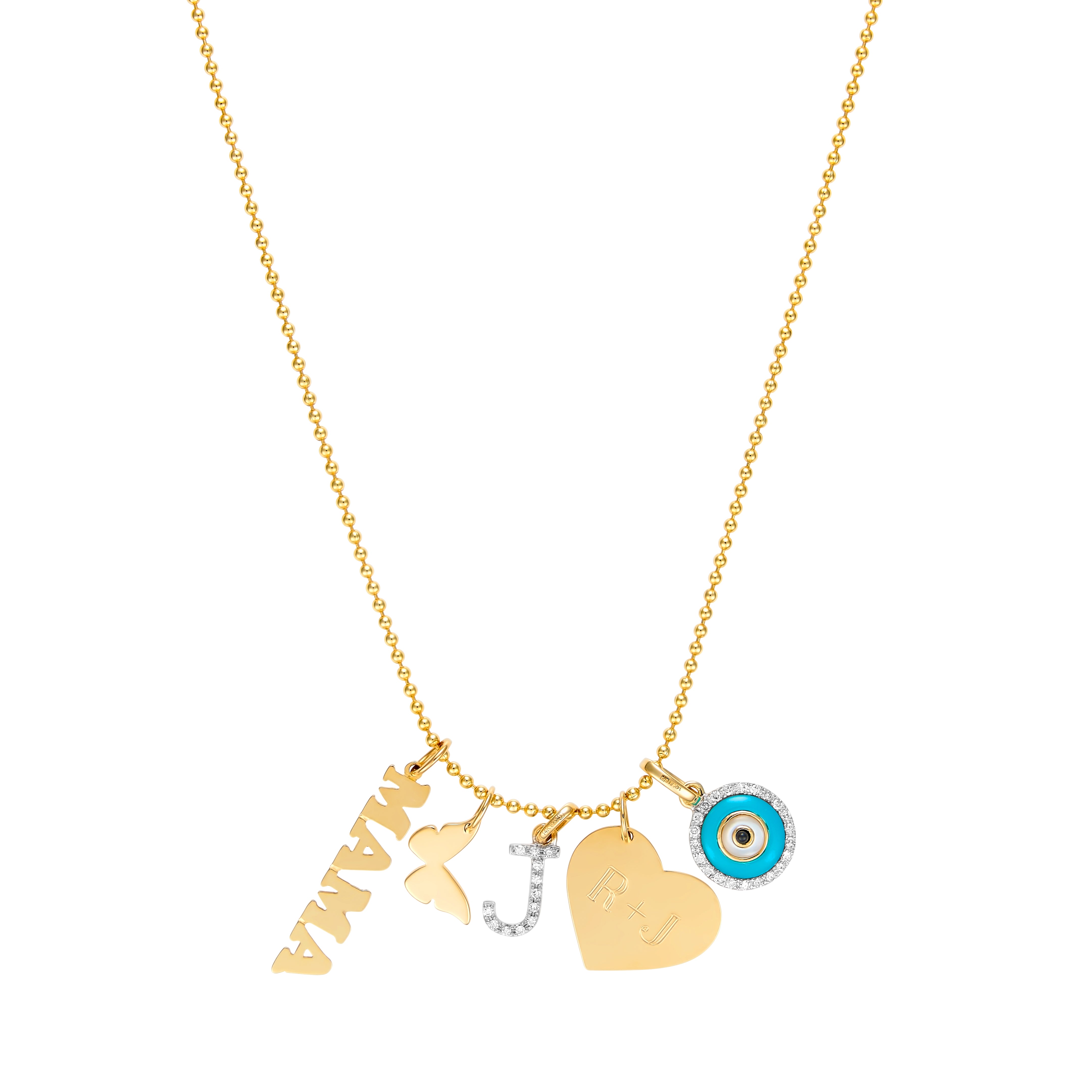 Small Diamond Initial Charm