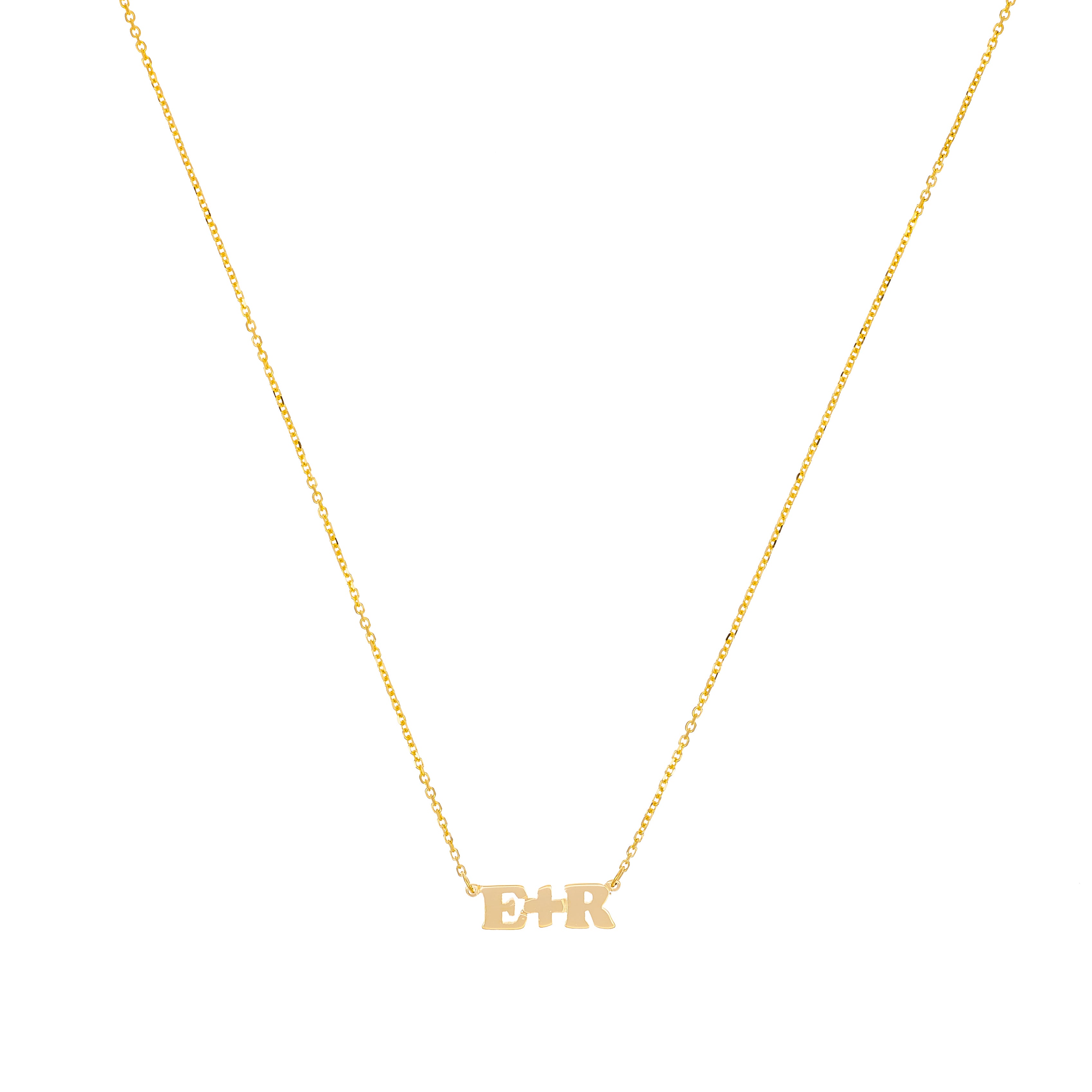 Mini Me Plus Sign - Personalized Necklace - Lola James Jewelry