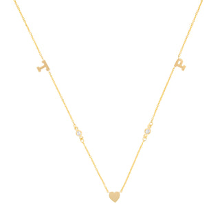Baby Squad Goals - Personalized Necklace With Diamond in Chain- Lola James Jewelry