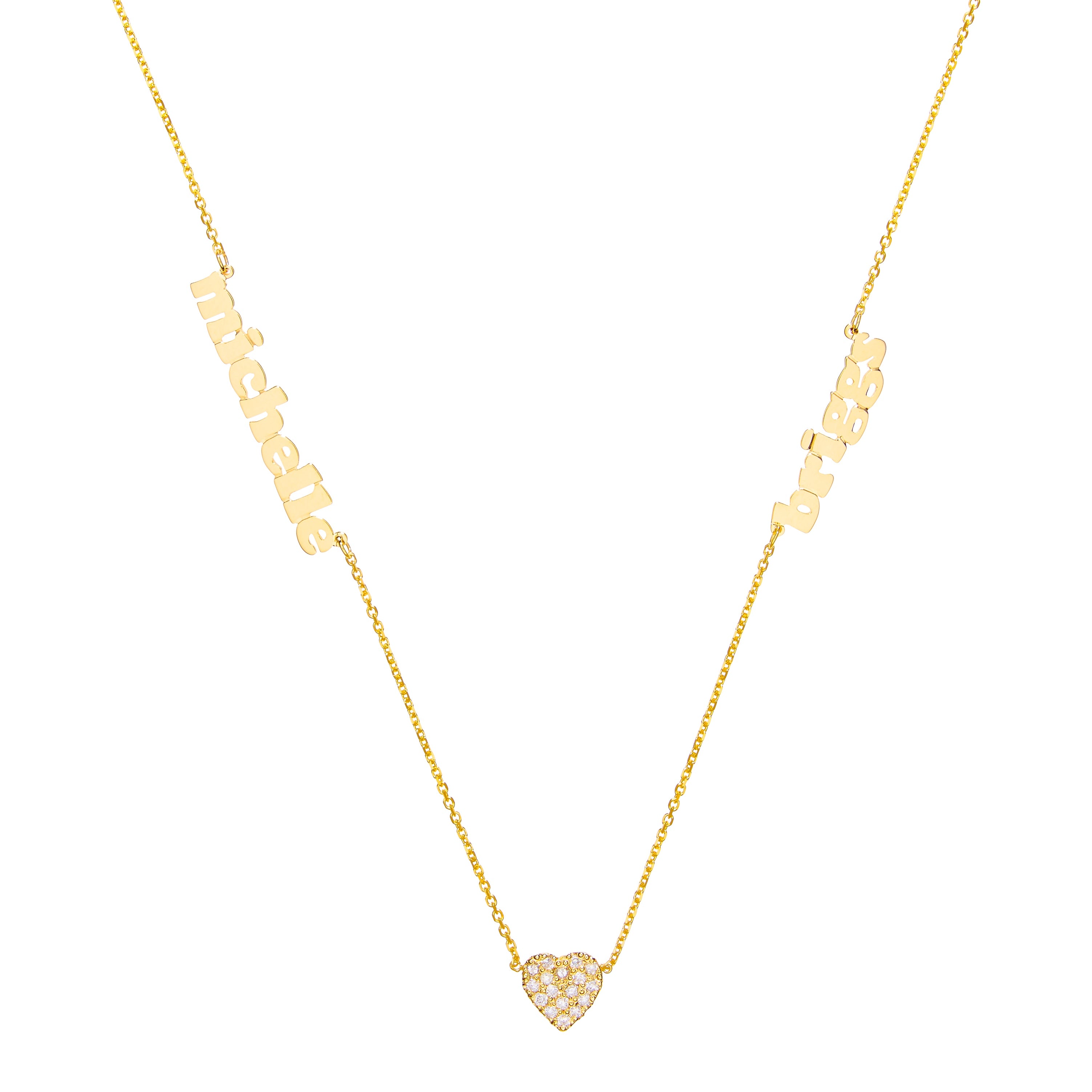 Mini Me Love with All Diamond Heart