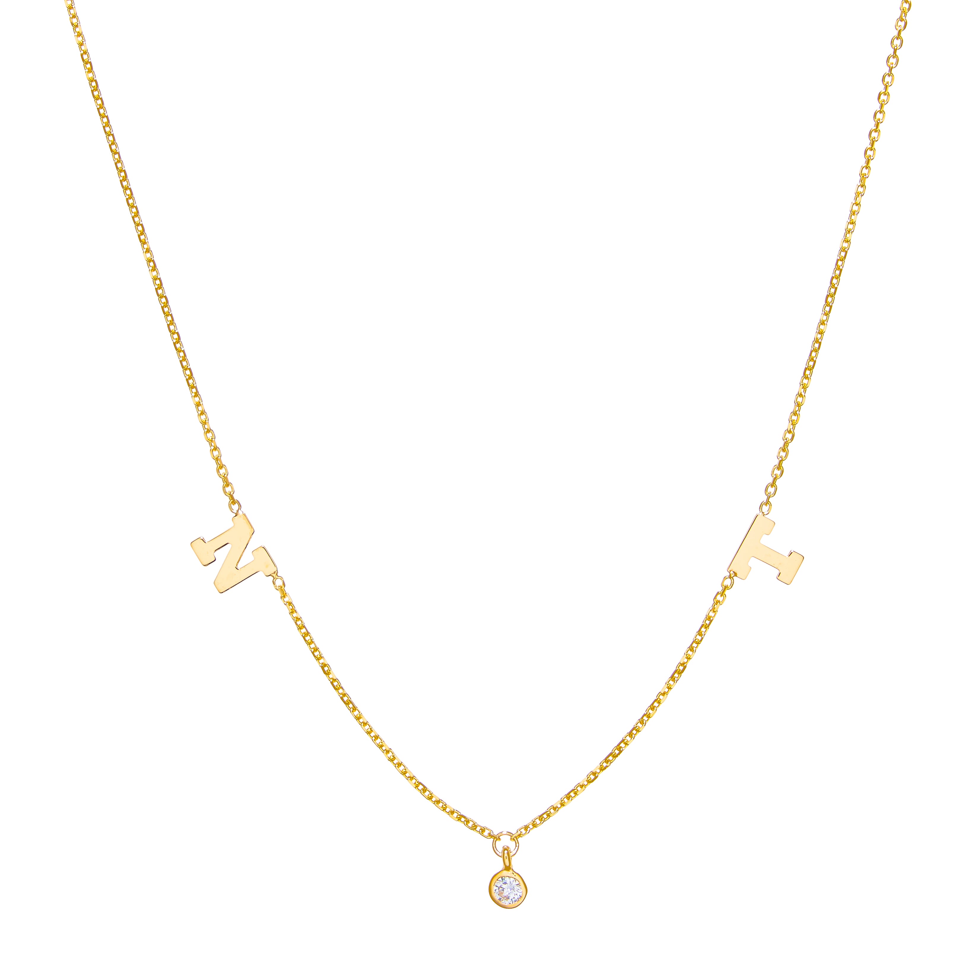 Baby Squad Goals Letters + Dangling Diamond