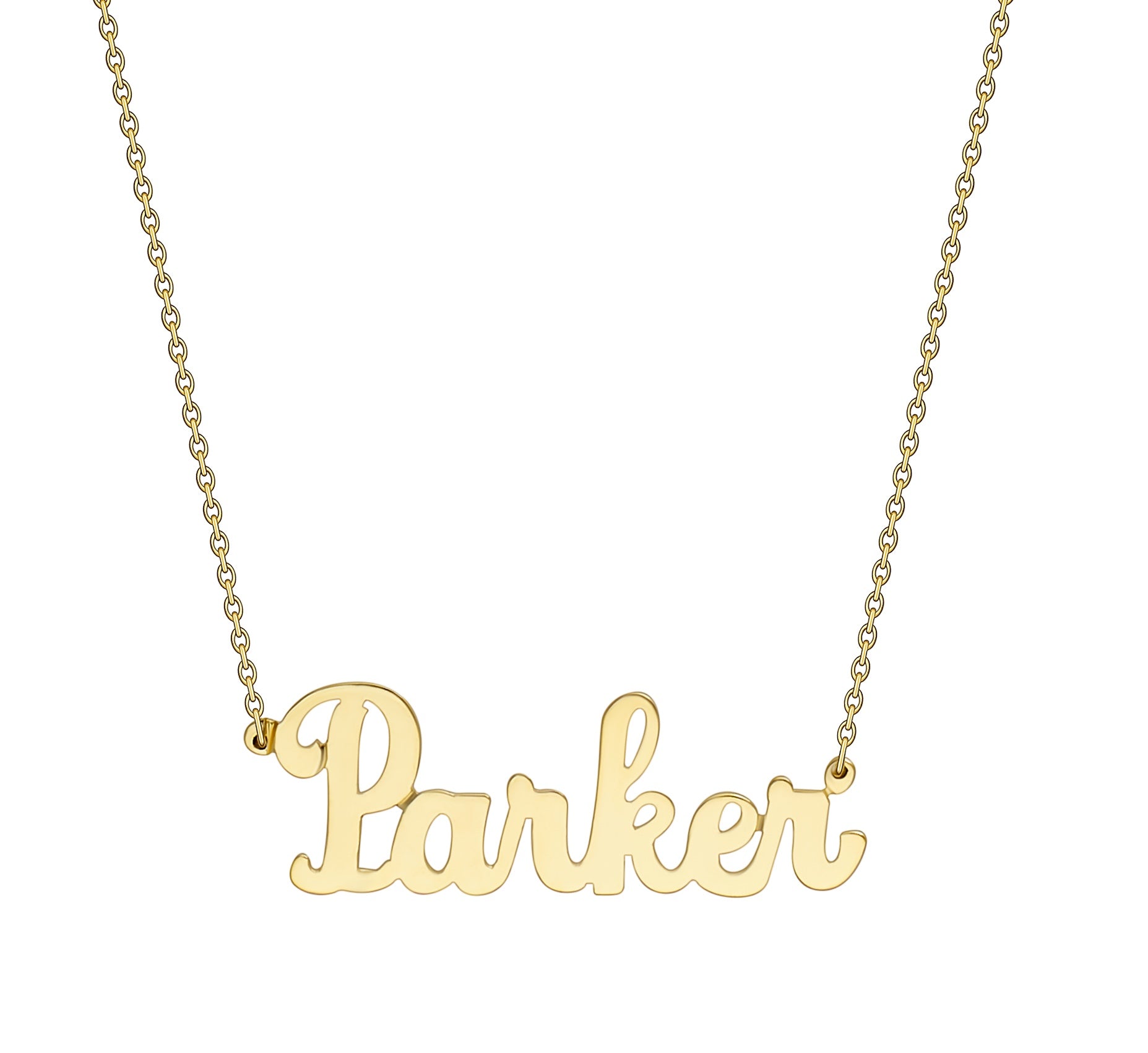 Script Name Necklace