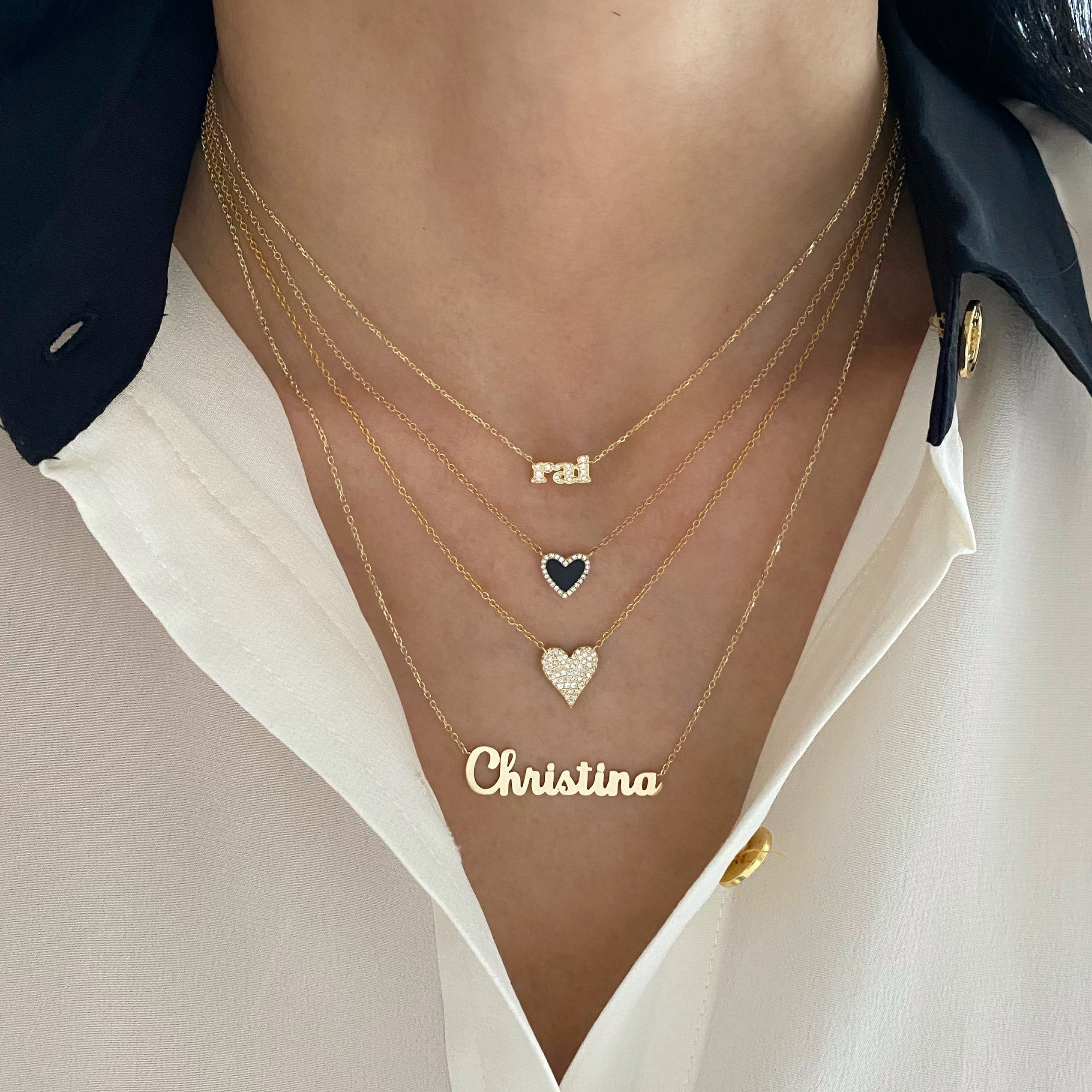 Script Name Necklace