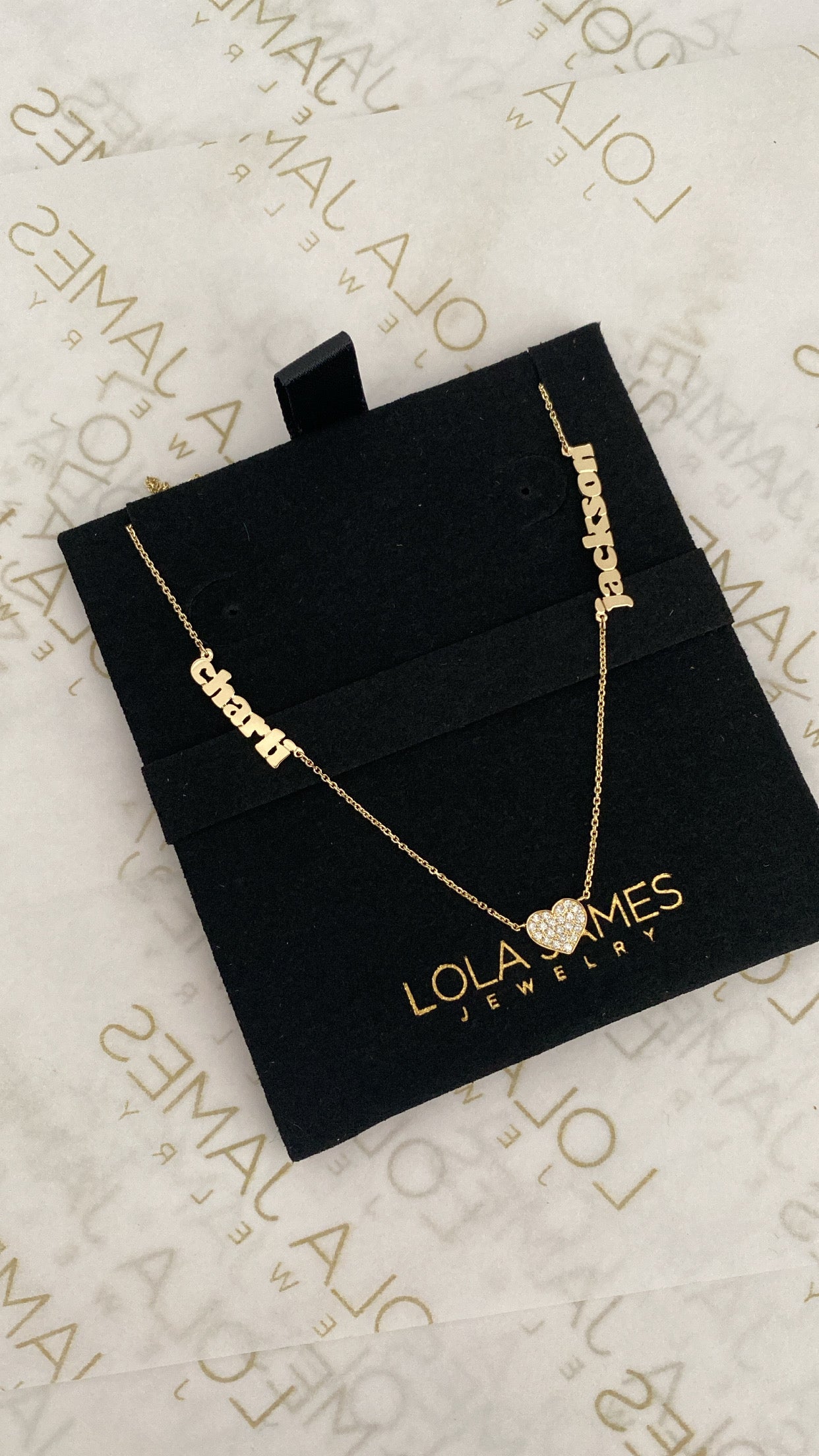 Mini Me Love with All Diamond Heart