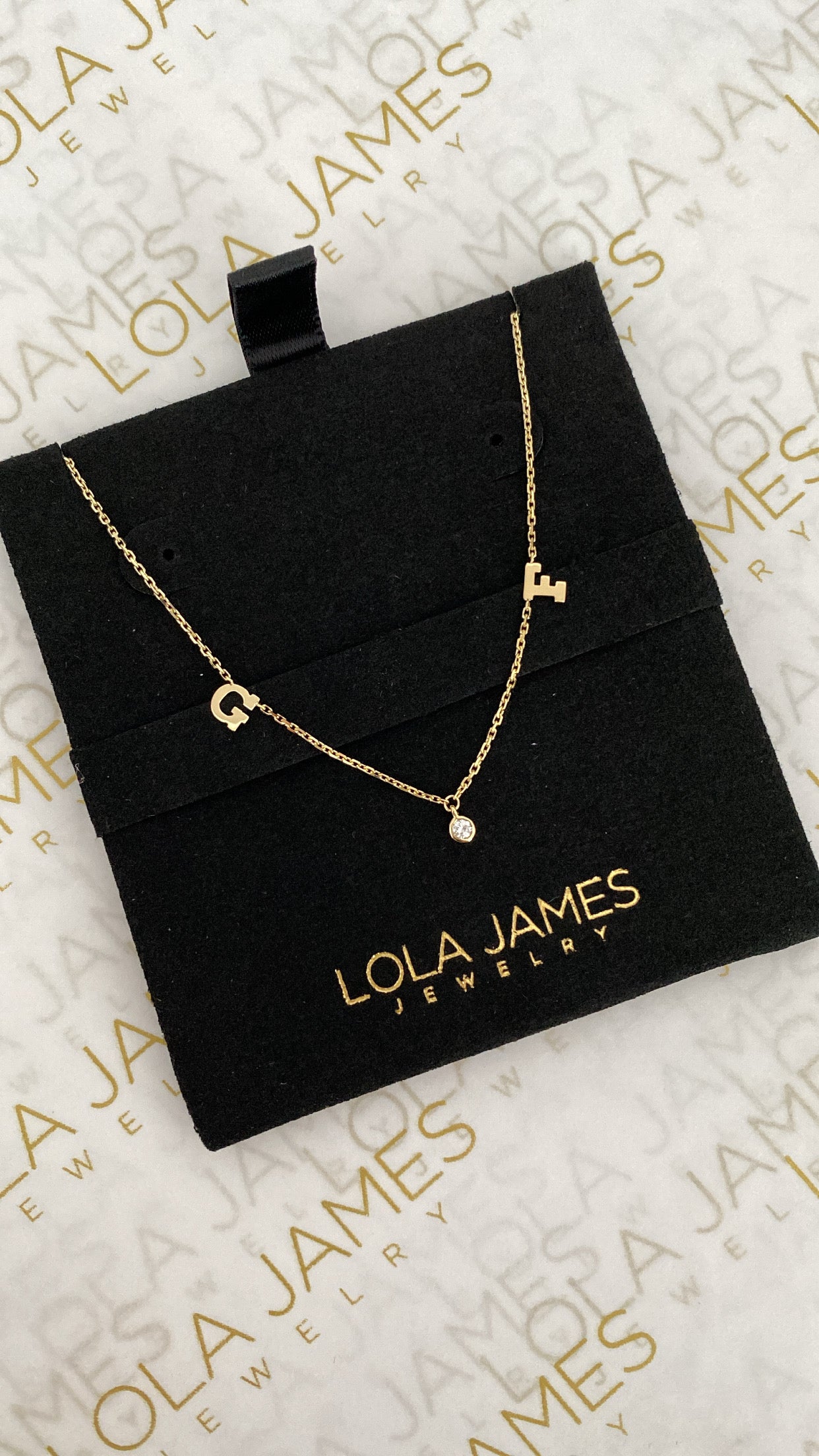 Baby Squad Goals Letters + Dangling Diamond