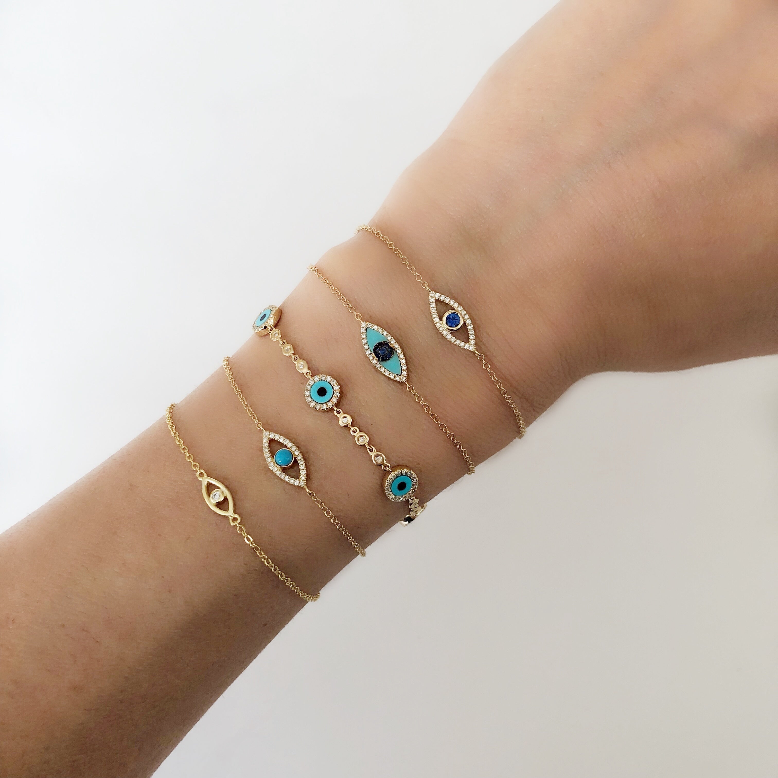 Multi Evil Eye Bracelet