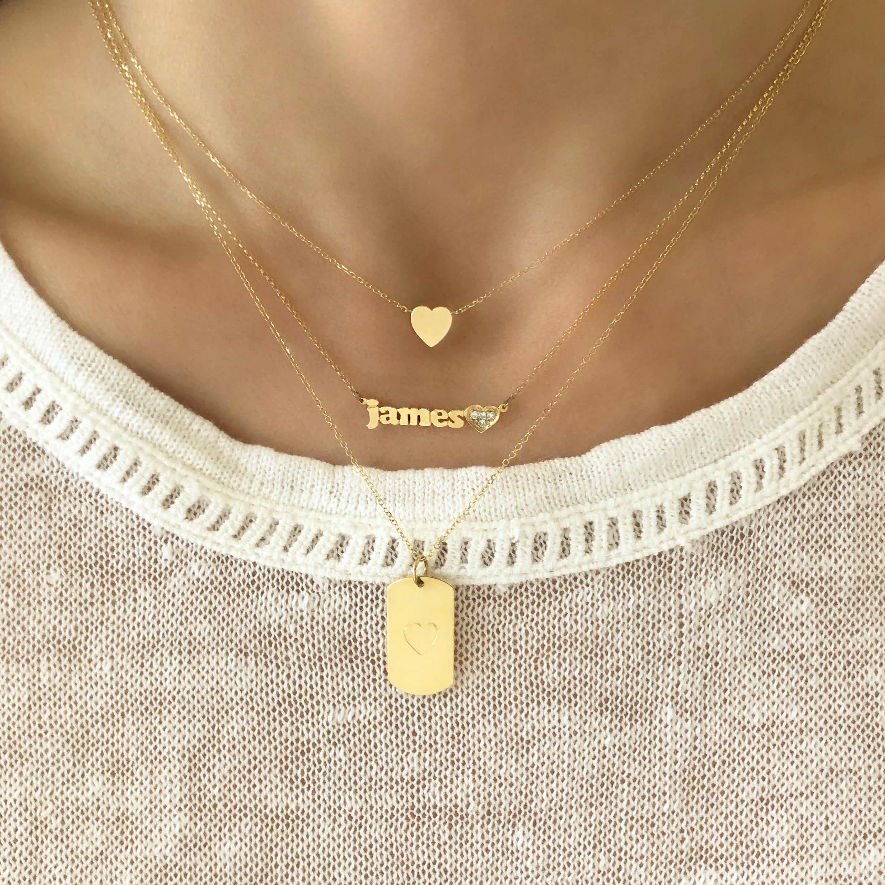 Mini Me - Diamond Heart