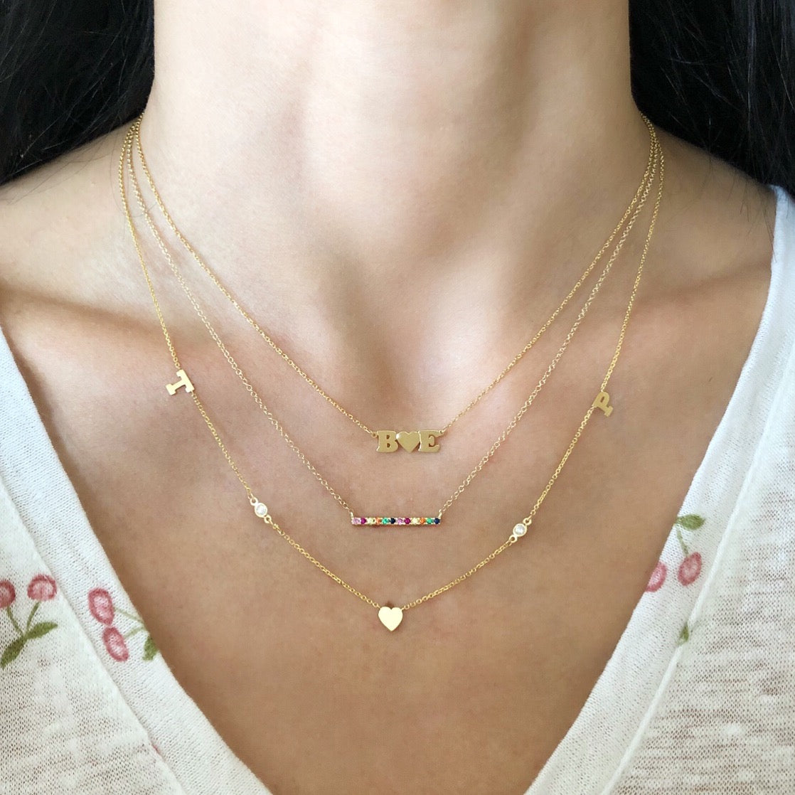 Mini Me - Uppercase with Heart