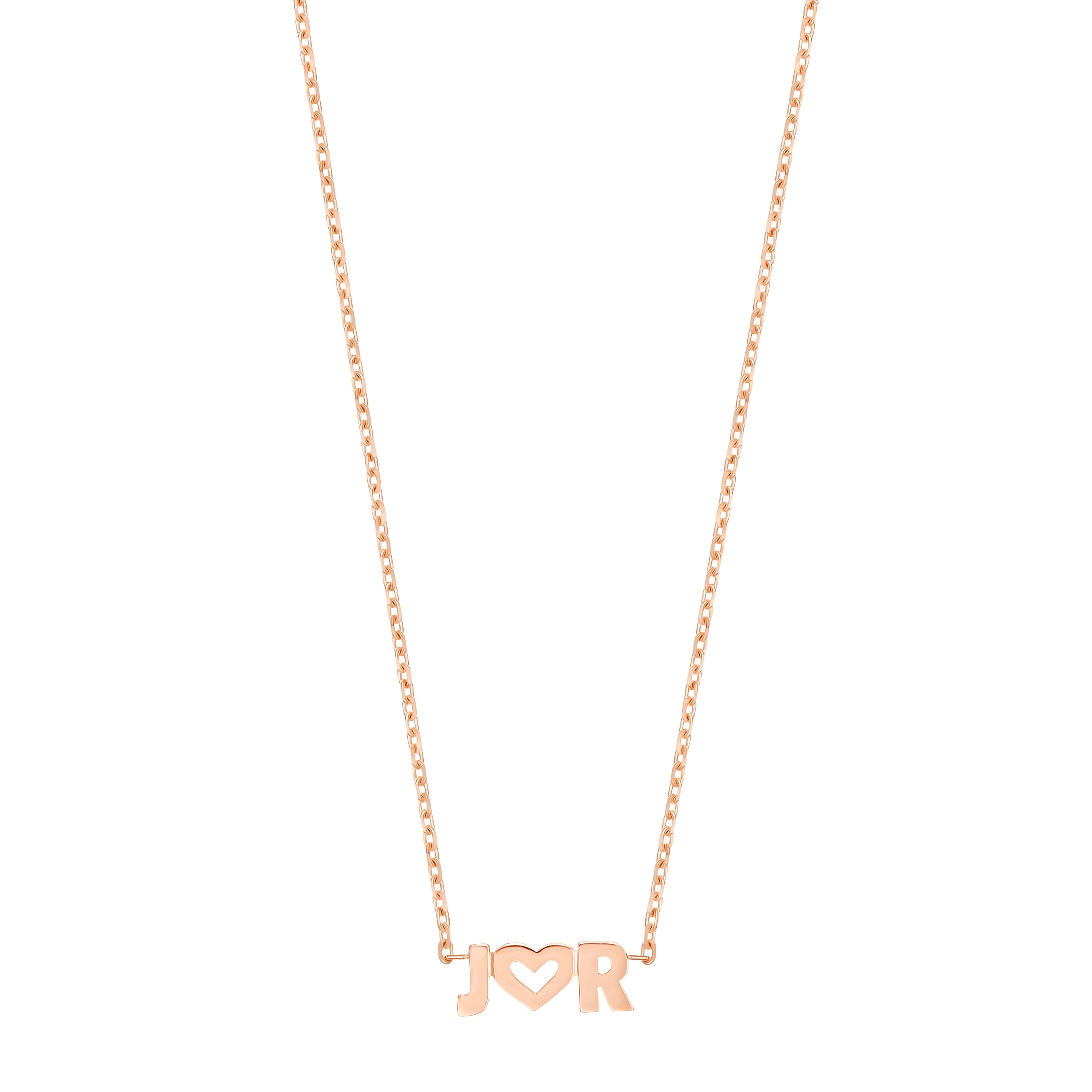 Uppercase Name Necklace