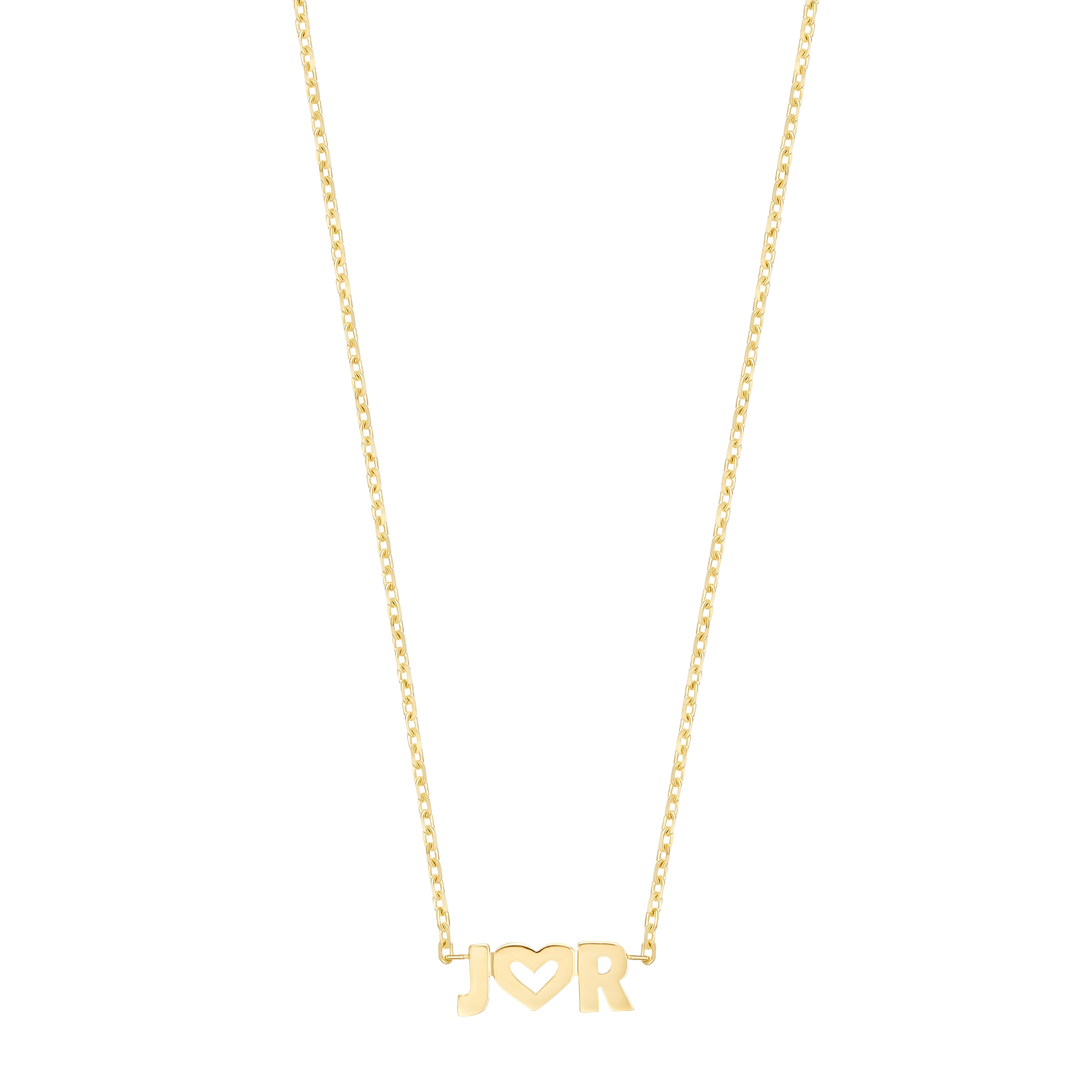 Uppercase Name Necklace