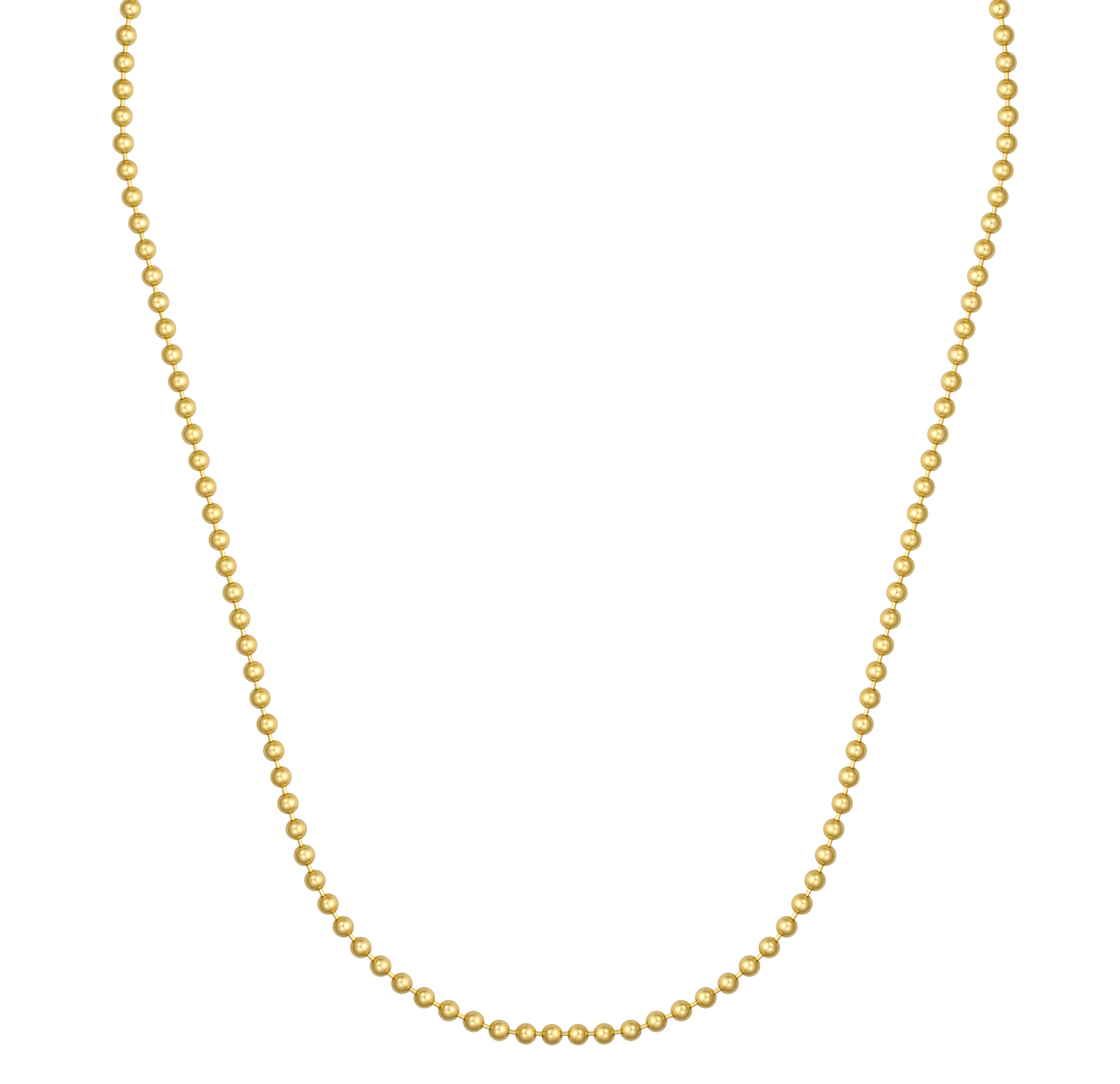 Large Ball Chain - 14K