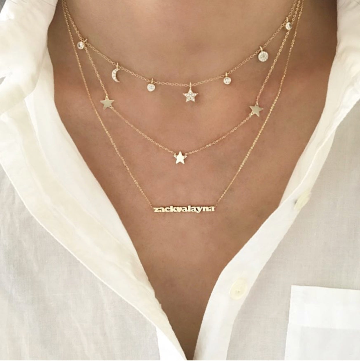 Mini Me - Double Name - Diamond In Heart