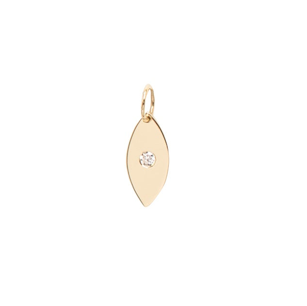 Extra Mini Tag Eye Only- Mini Tag Eye 14K Gold- Lola James Jewelry 