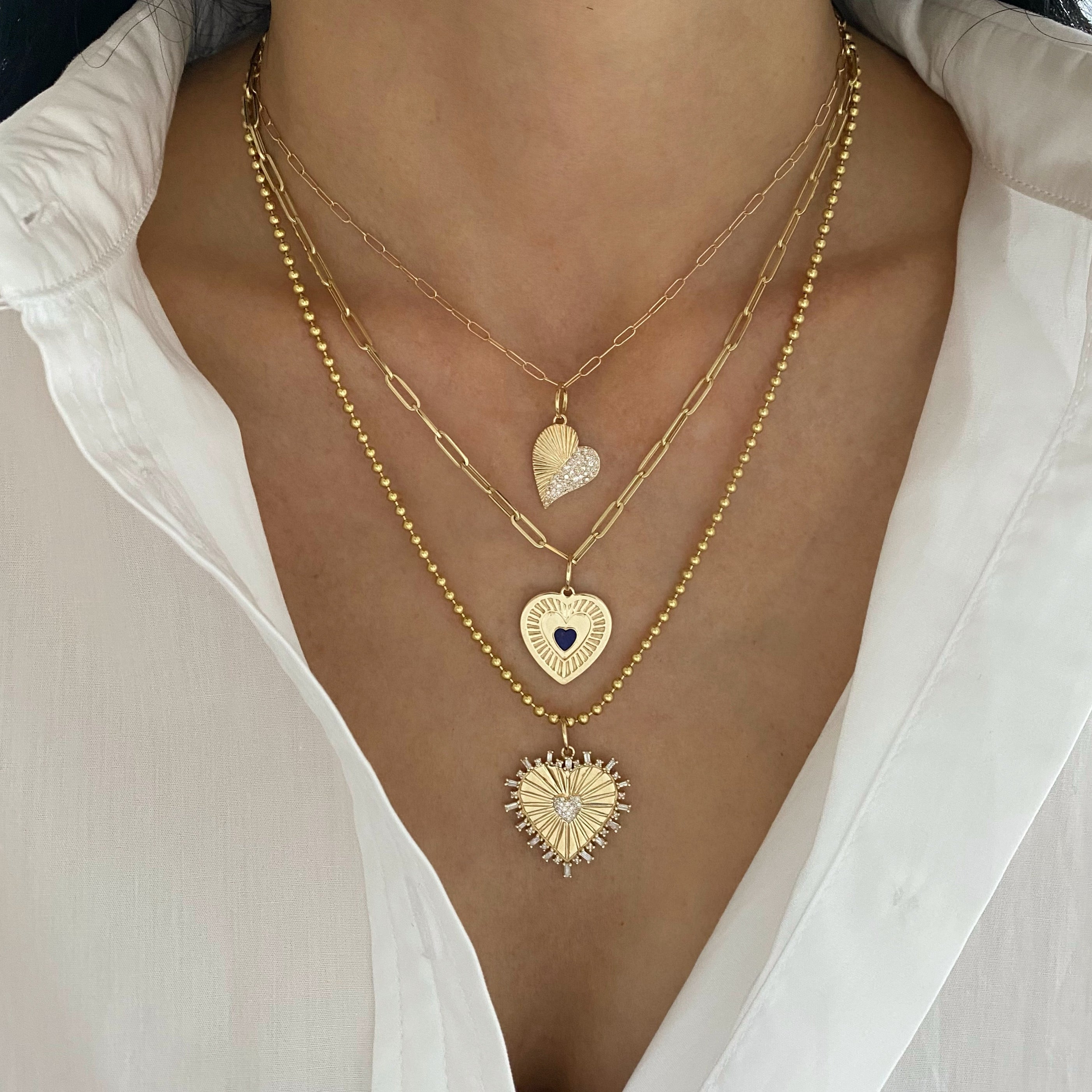 Large Ball Chain - 14K