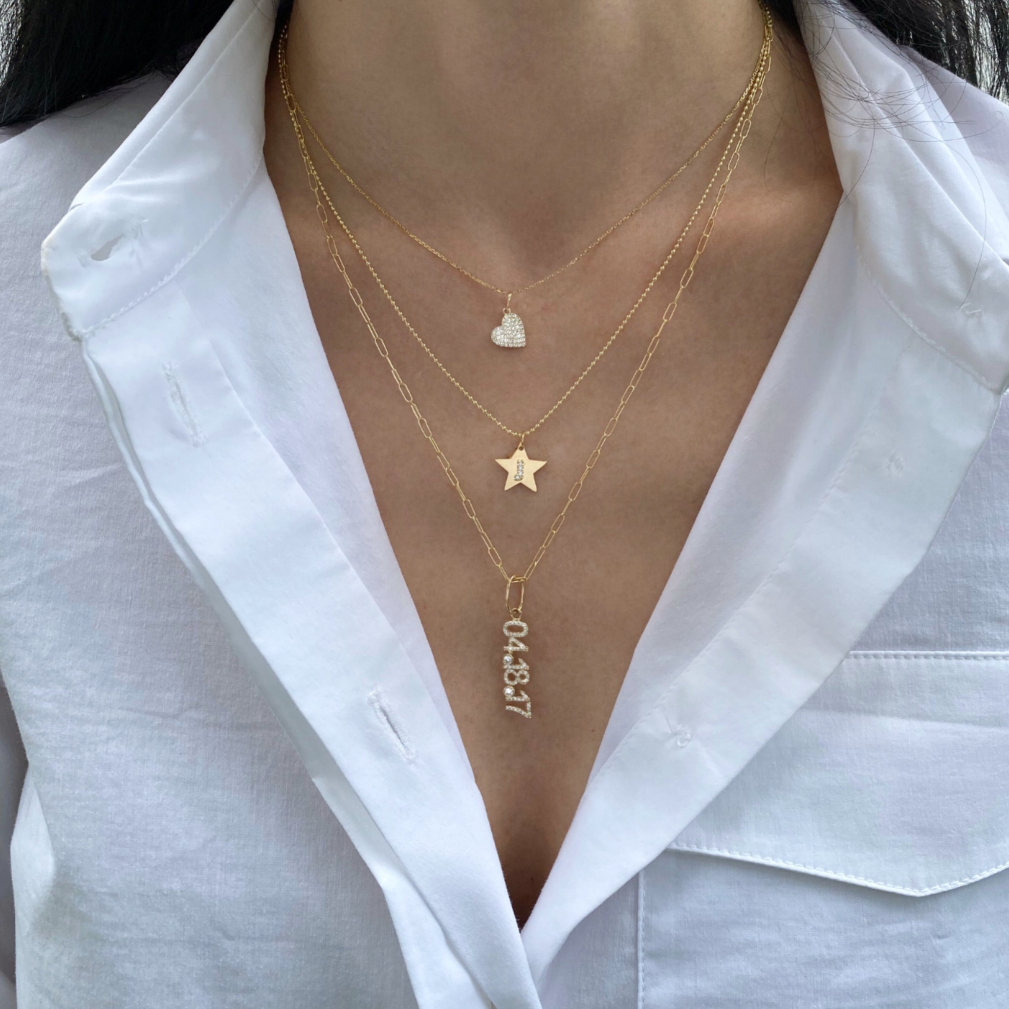 All Diamond Date Charm