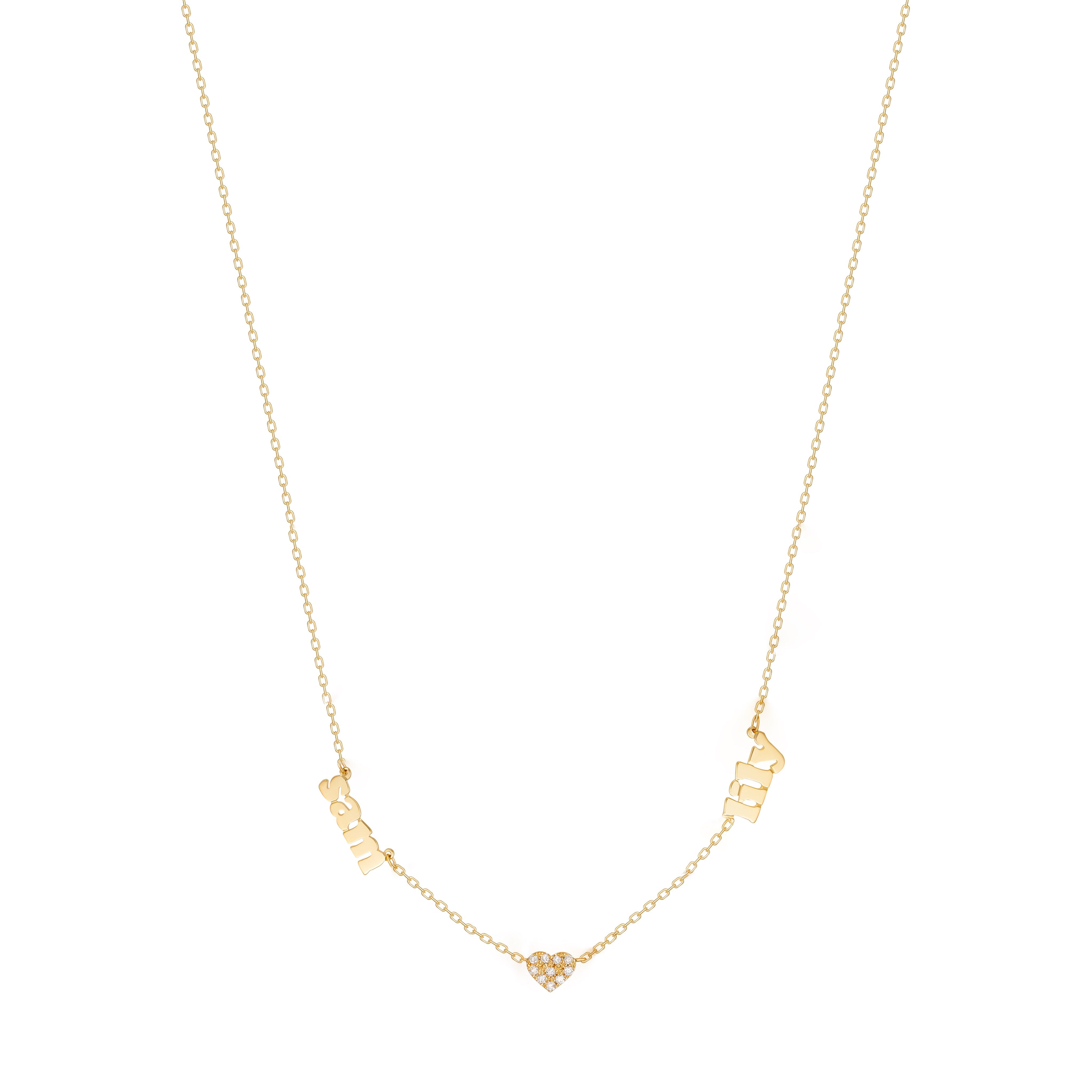 Mini Me with Small Diamond Hearts