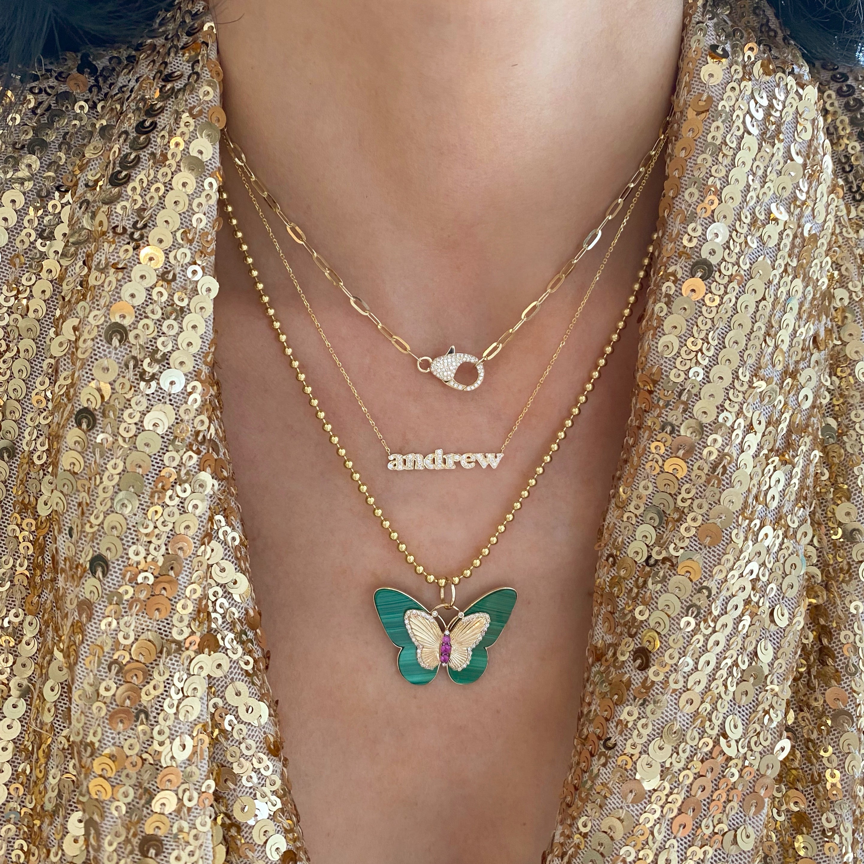 Large Ball Chain - 14K