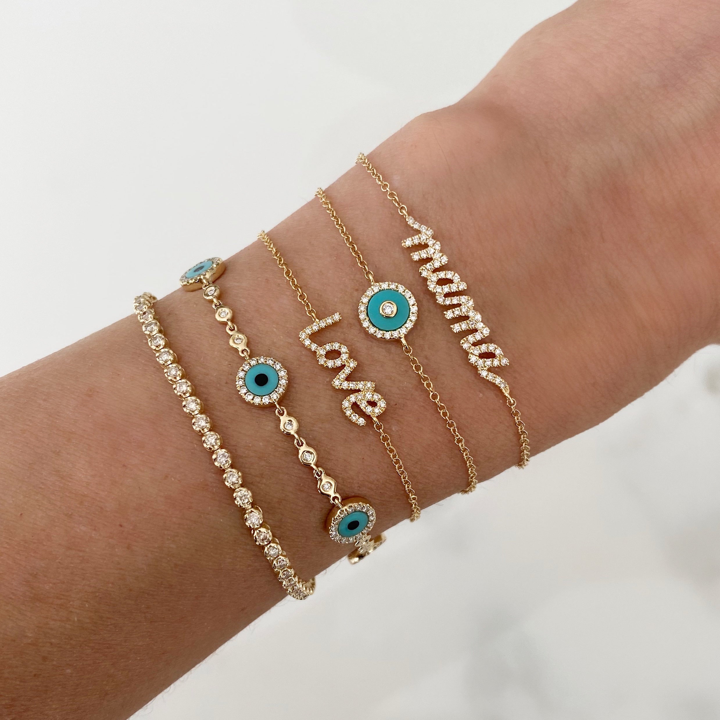 Multi Evil Eye Bracelet