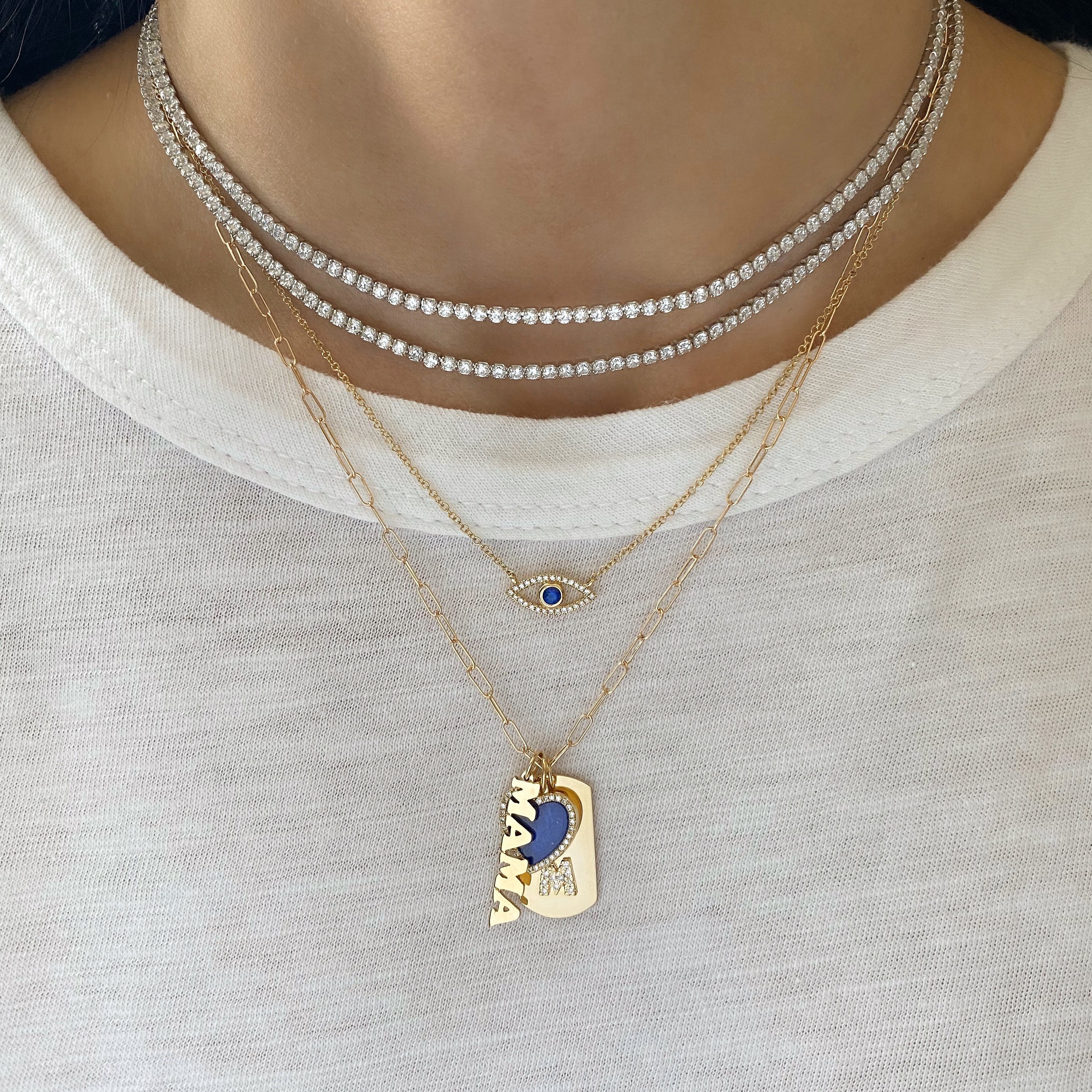 Dog Tag With Raised Letters