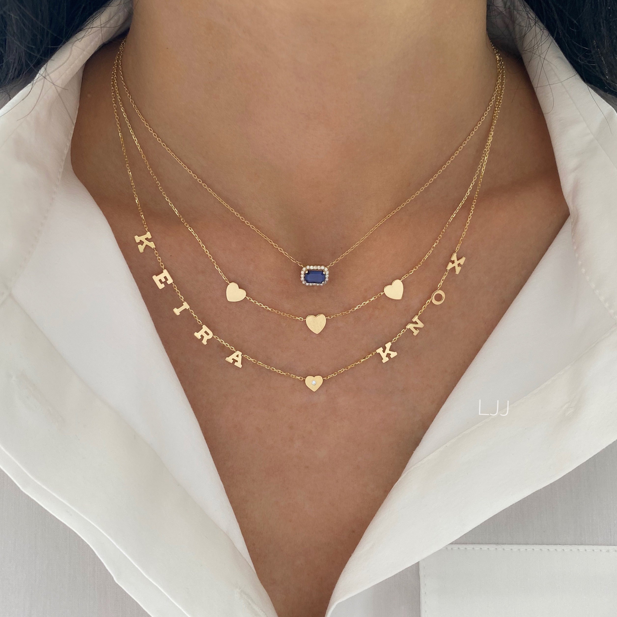 Multi Heart Necklace