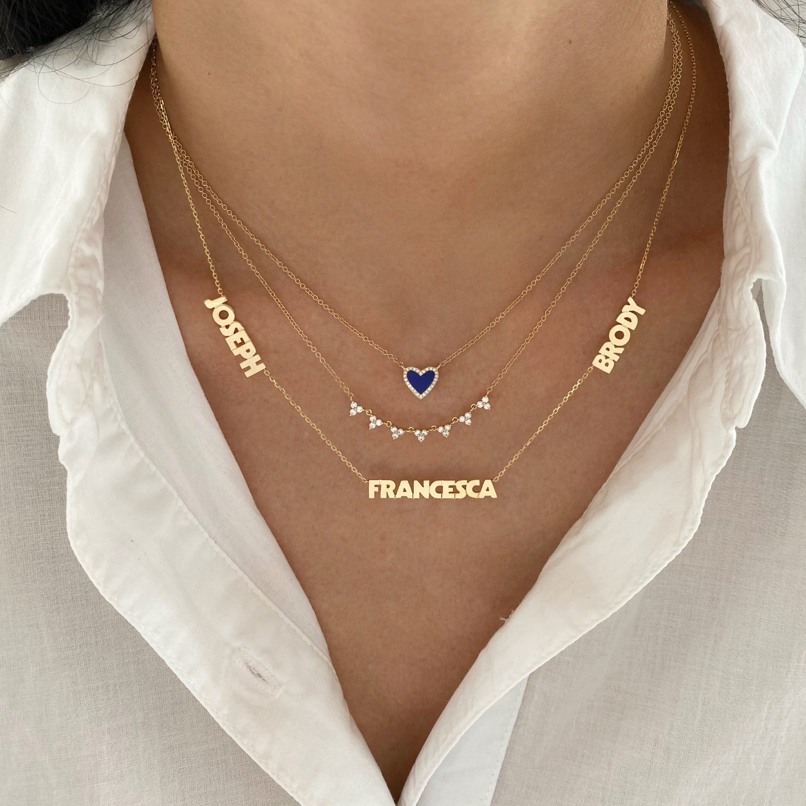 Multi Name Uppercase Font