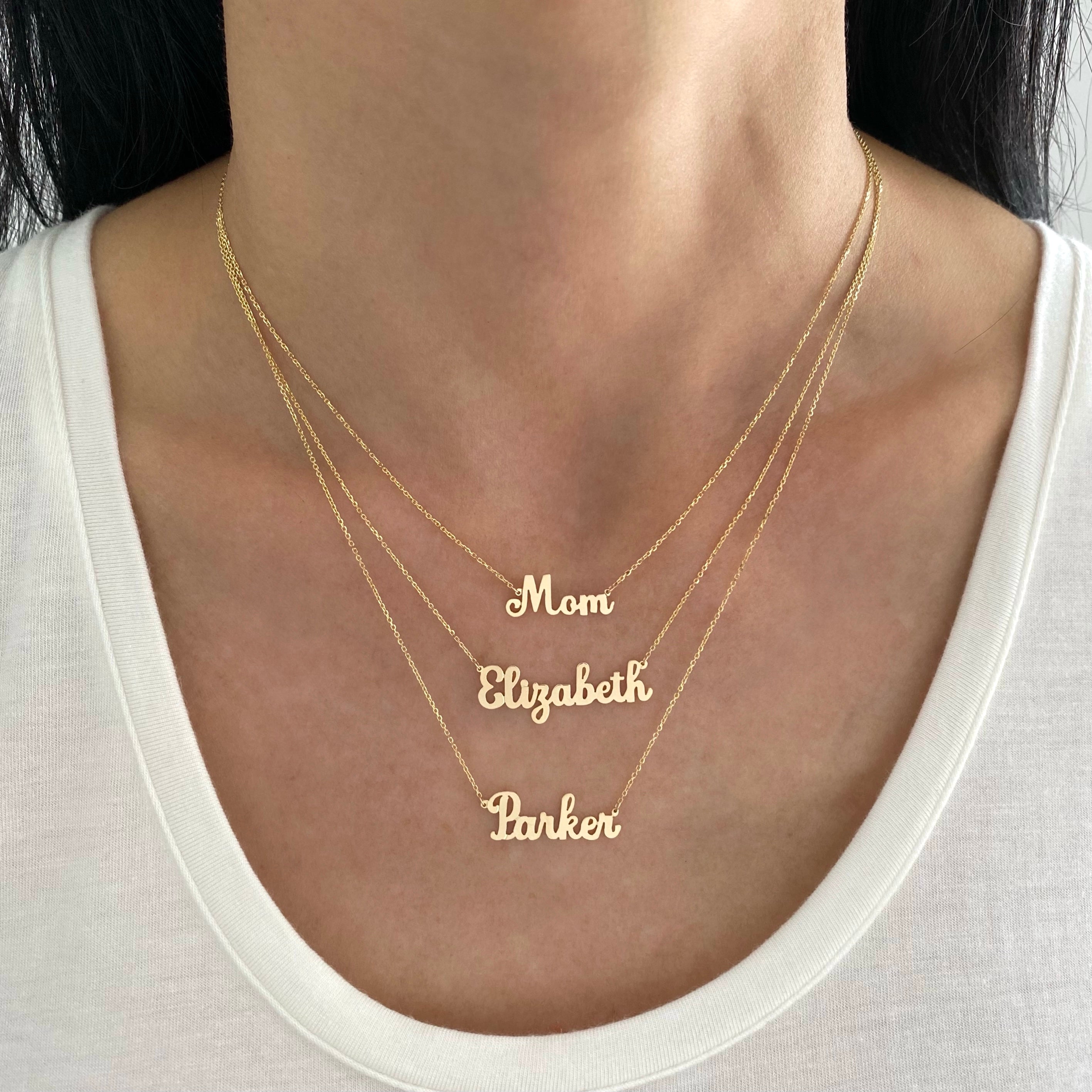 Script Name Necklace